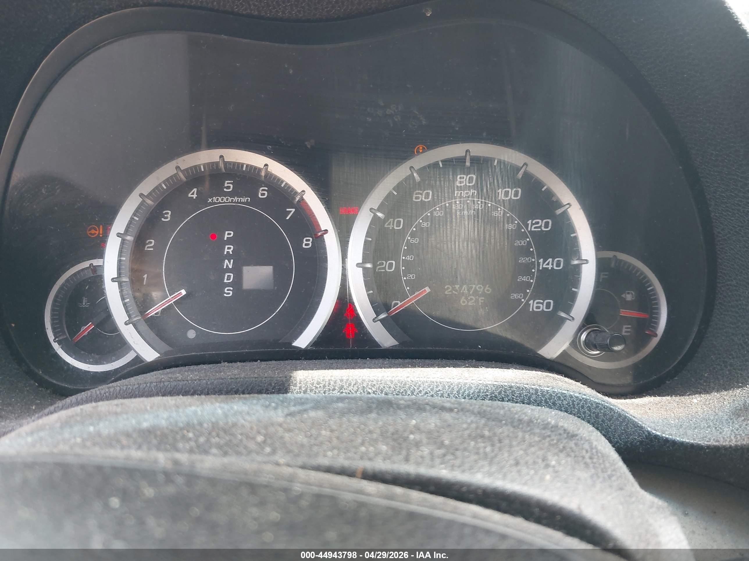 2009 Acura Tsx   White vin: JH4CU26669C006775