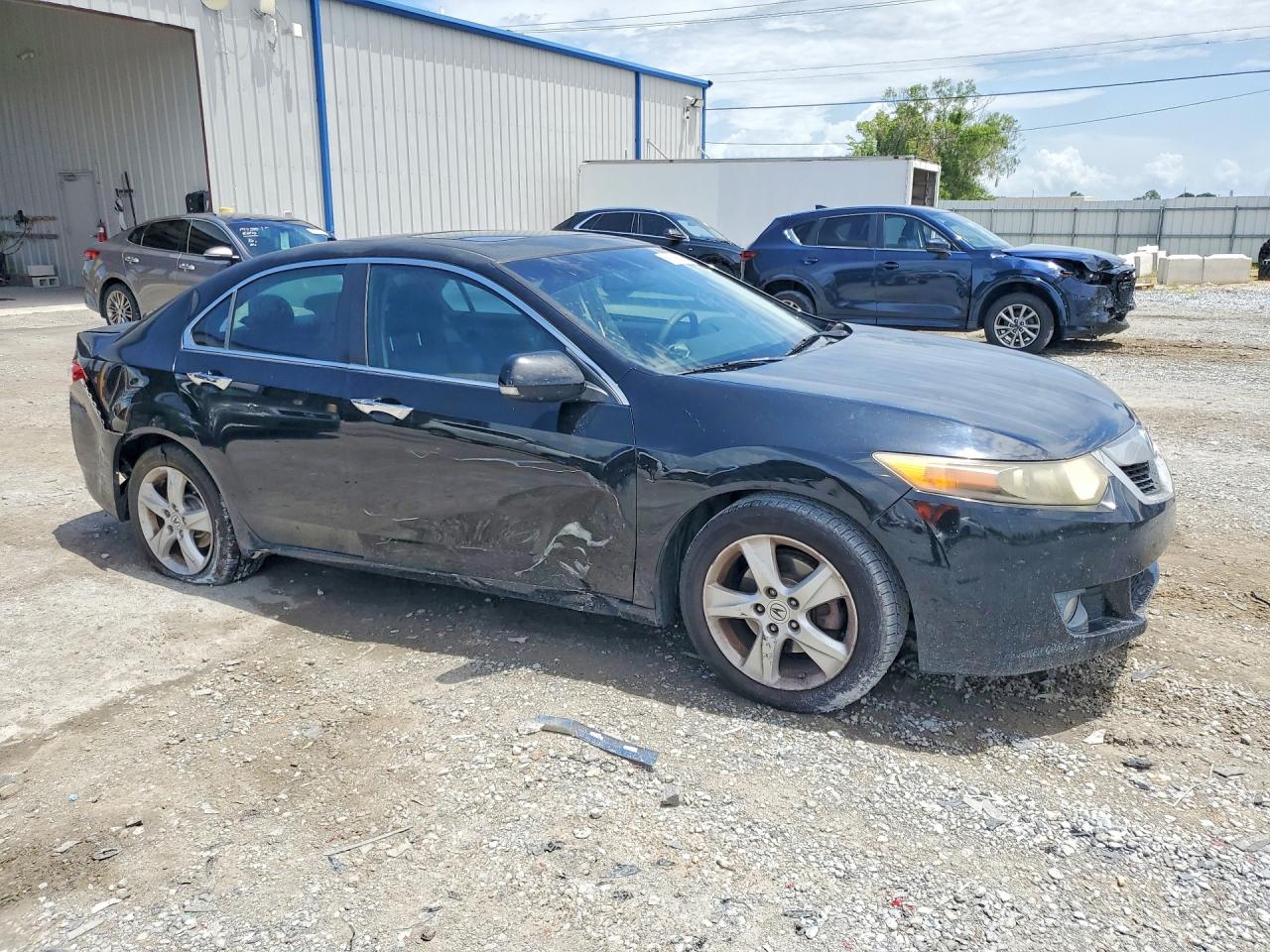 2009 Acura Tsx Black vin: JH4CU26669C011555