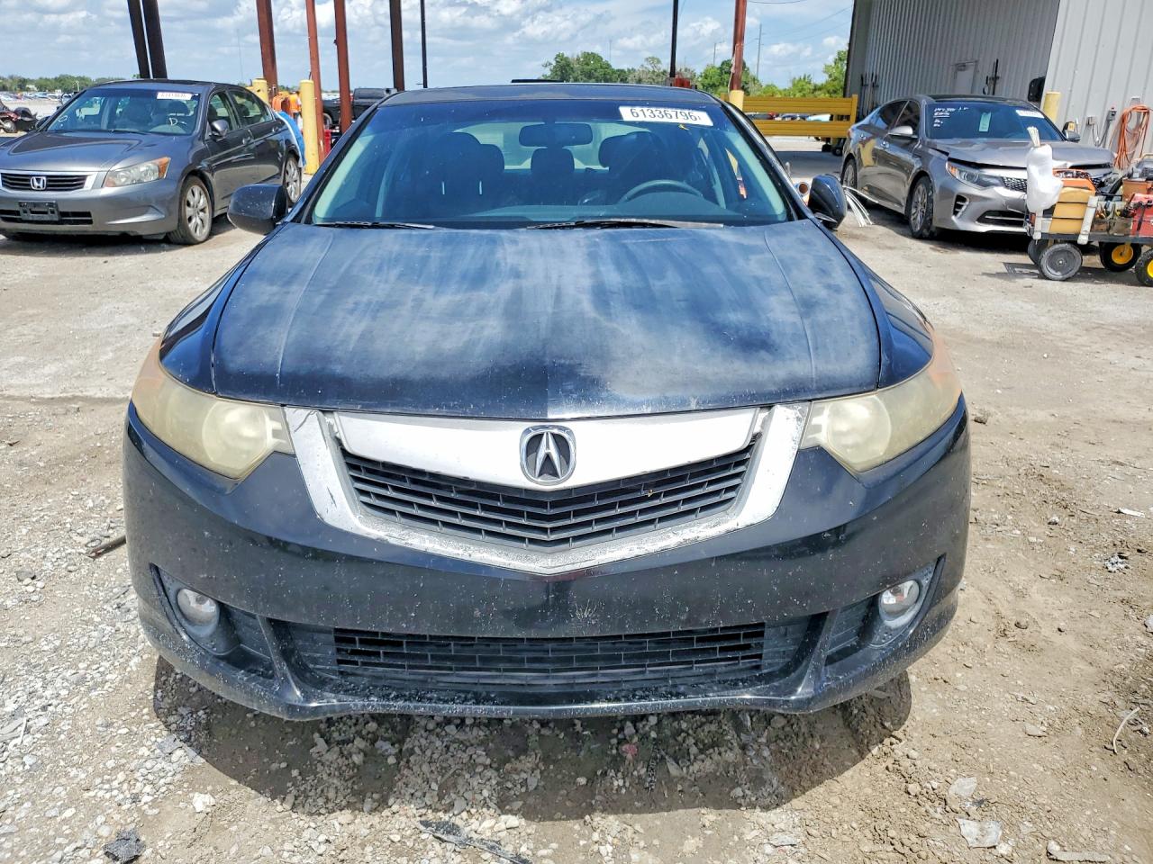 2009 Acura Tsx Black vin: JH4CU26669C011555