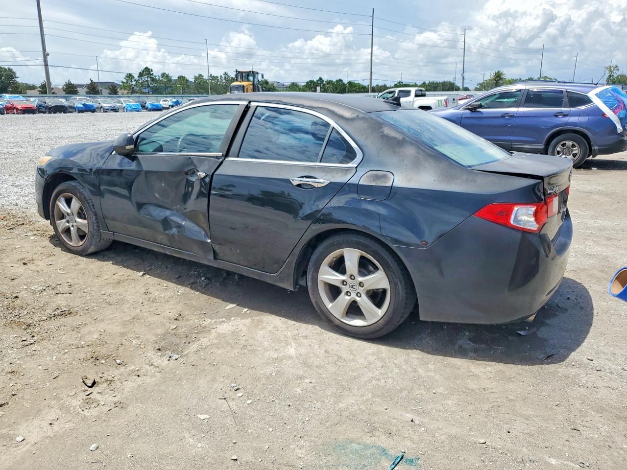 2009 Acura Tsx Black vin: JH4CU26669C011555