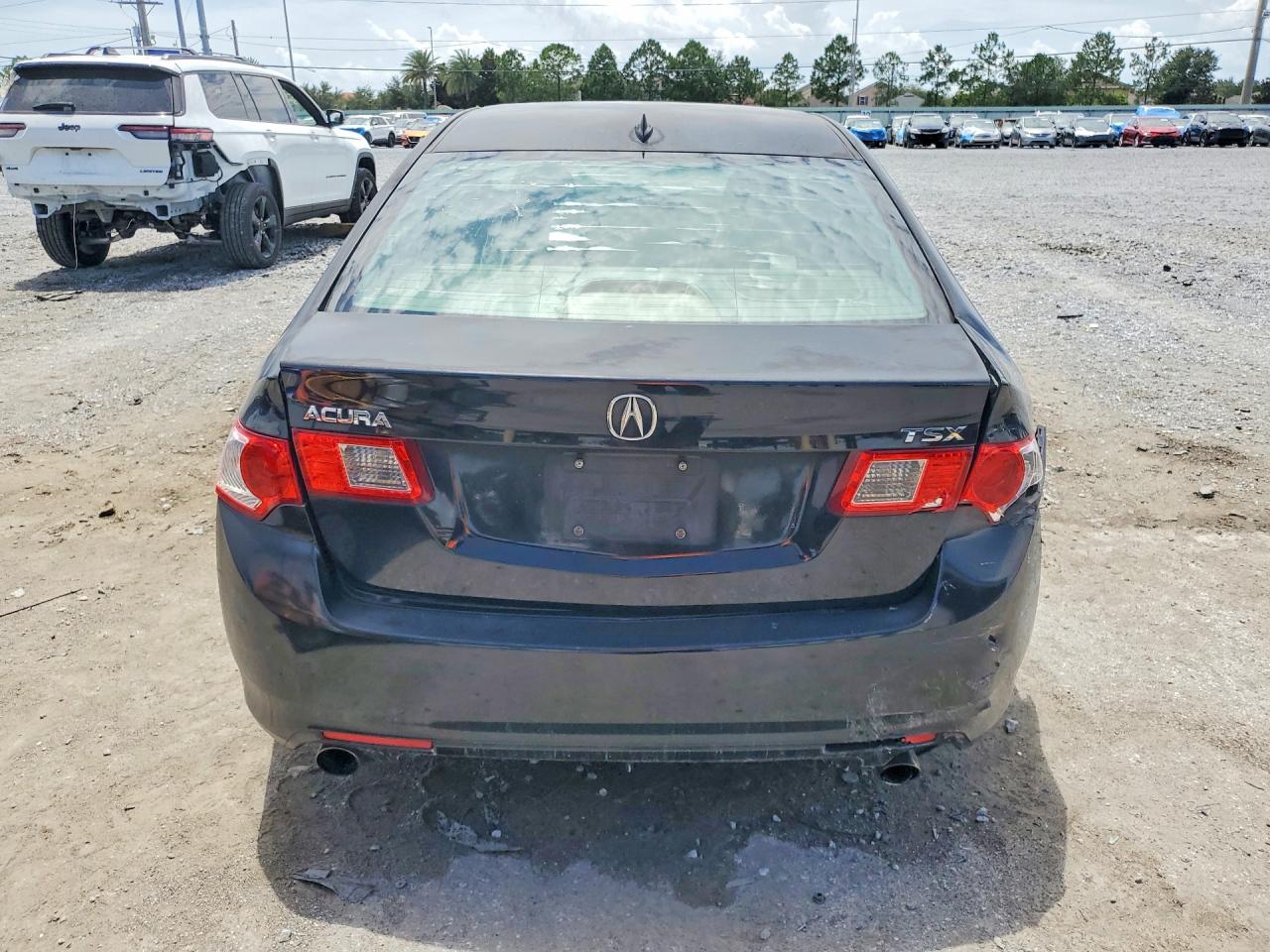 2009 Acura Tsx Black vin: JH4CU26669C011555