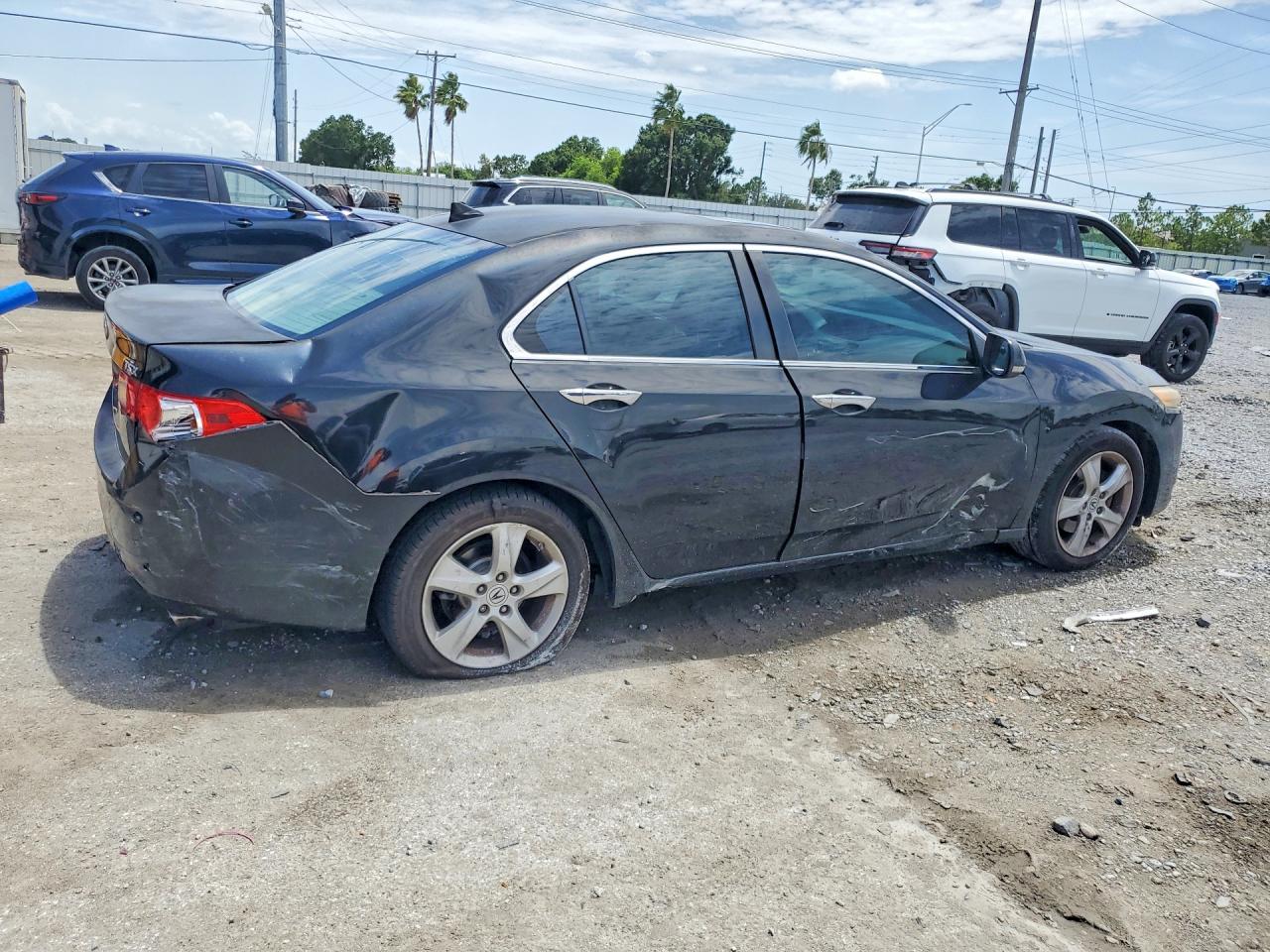 2009 Acura Tsx Black vin: JH4CU26669C011555