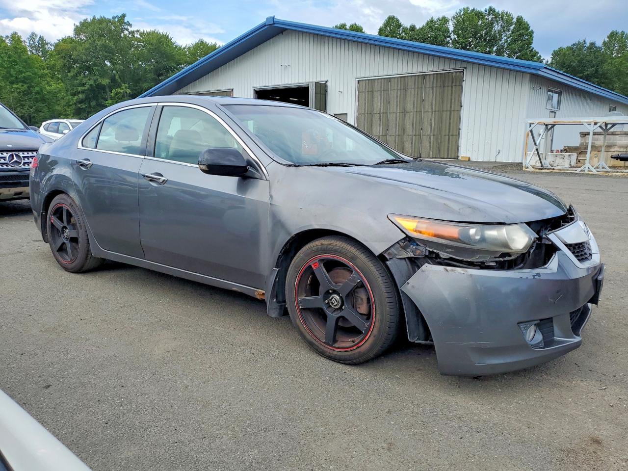 2009 Acura Tsx Tech Gray vin: JH4CU26669C011930