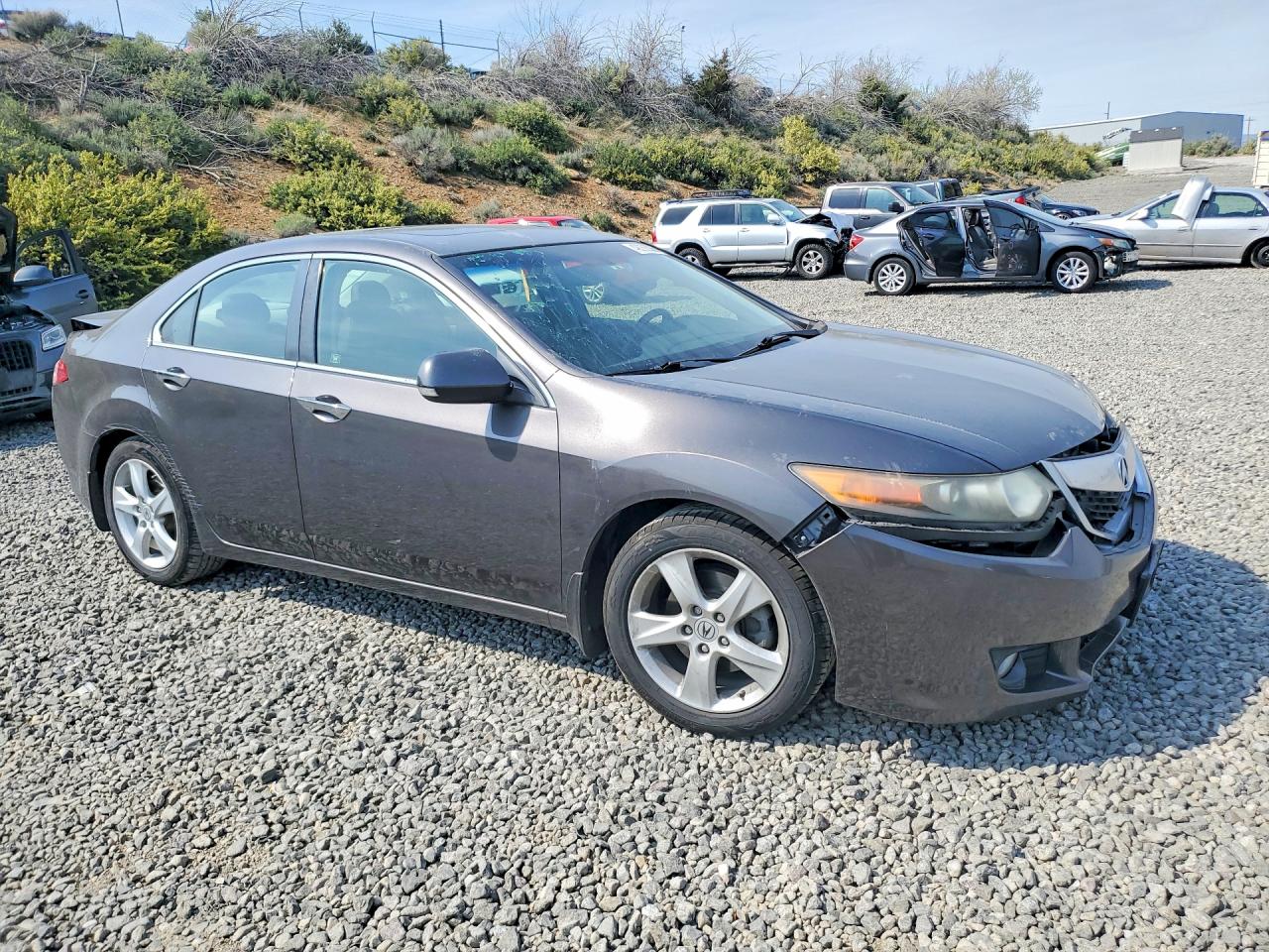2009 Acura Tsx Charcoal vin: JH4CU26669C014696