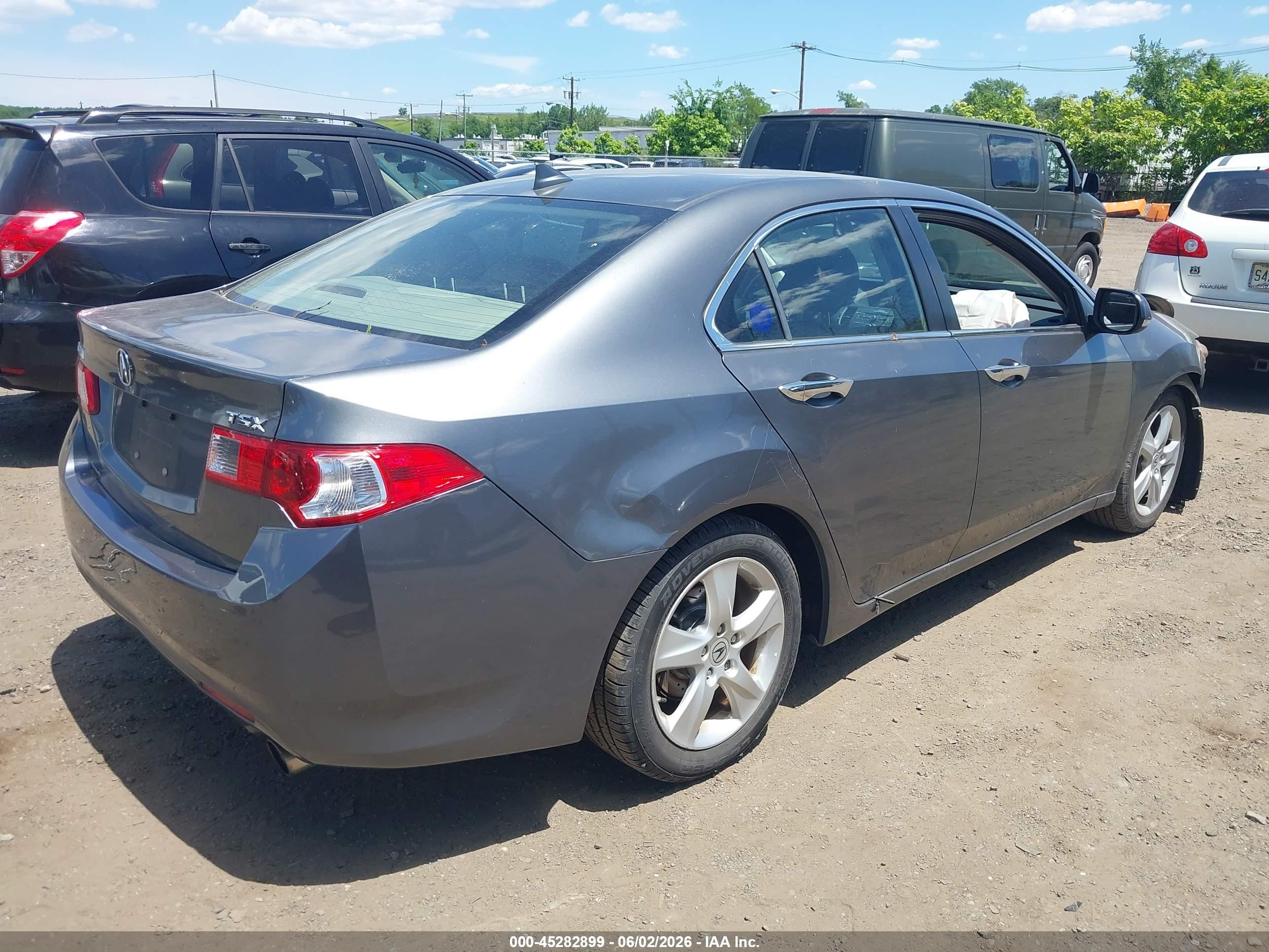 2009 Acura Tsx   Gray vin: JH4CU26669C017419