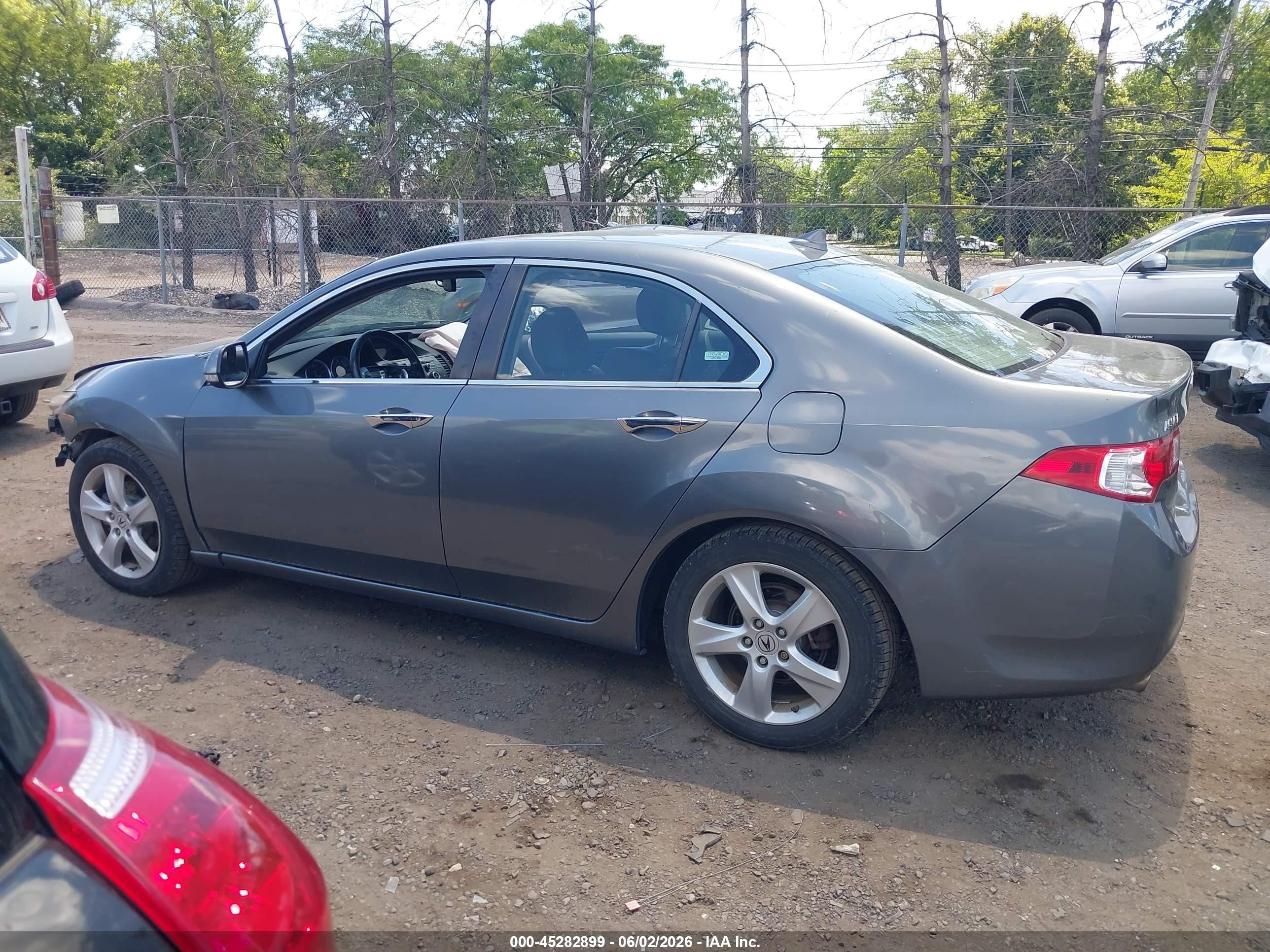 2009 Acura Tsx   Gray vin: JH4CU26669C017419
