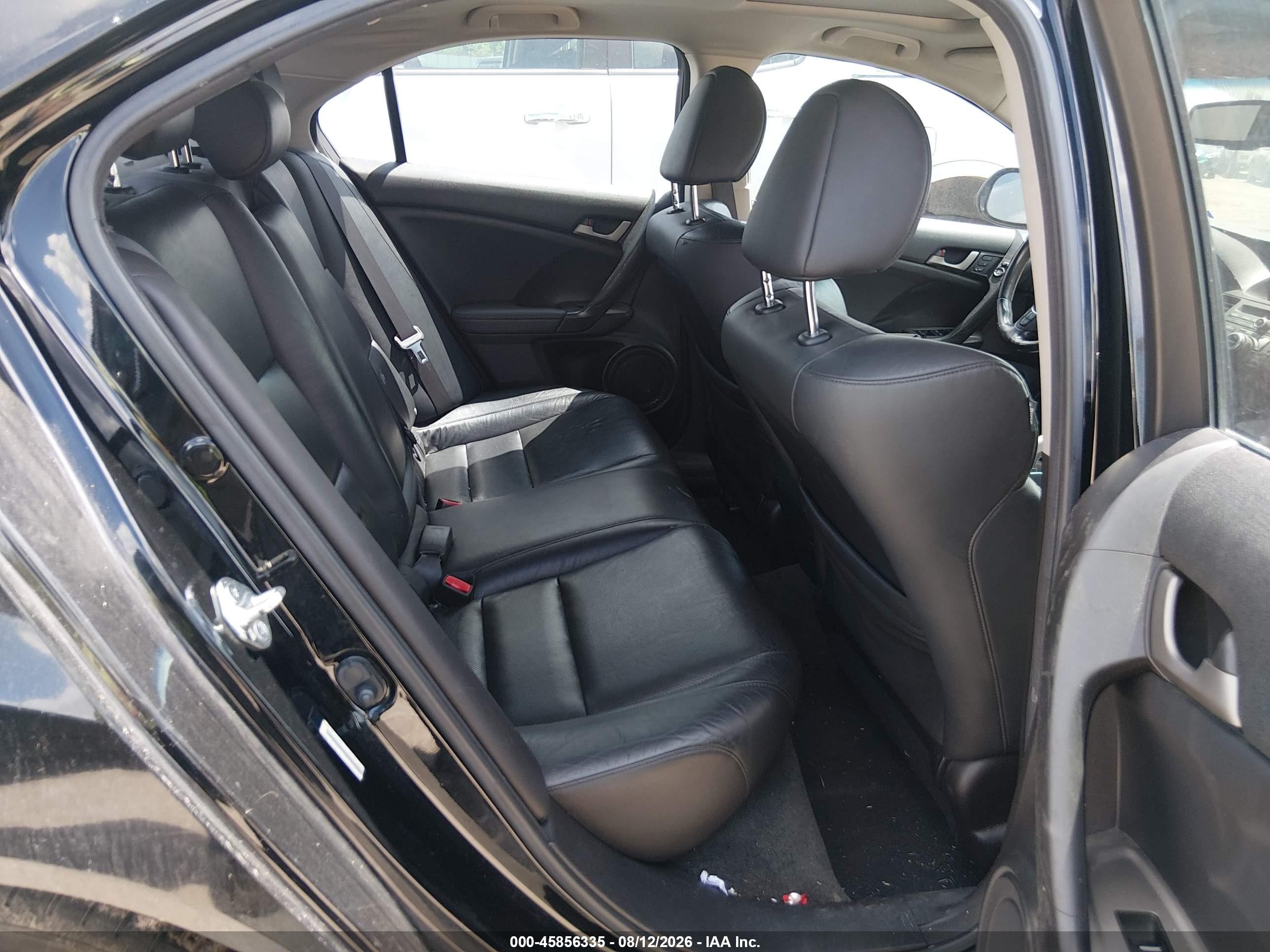 2009 Acura Tsx   Black vin: JH4CU26669C021194