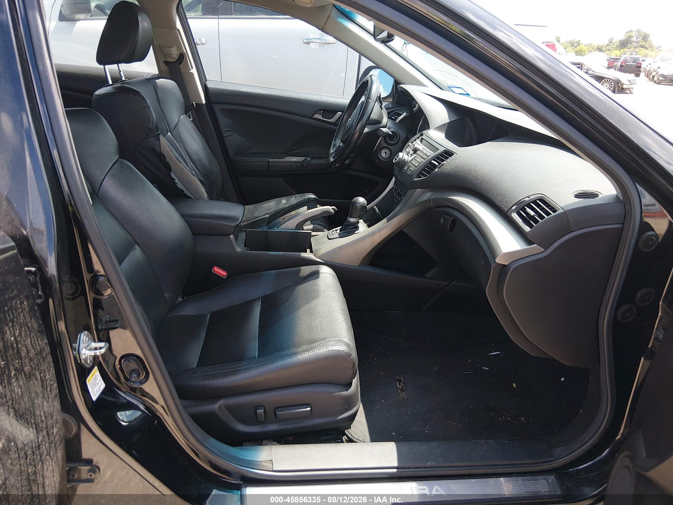 2009 Acura Tsx   Black vin: JH4CU26669C021194