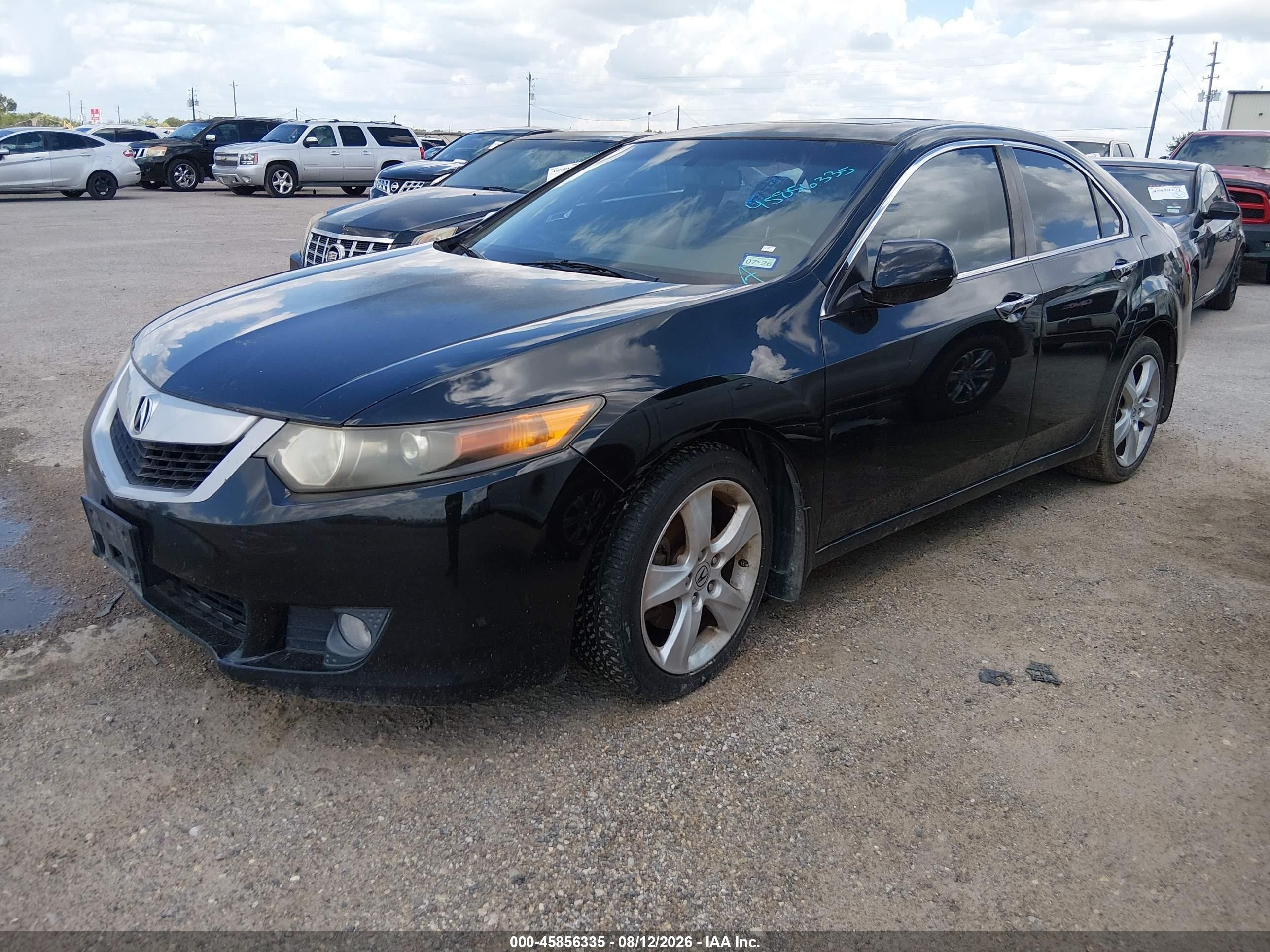 2009 Acura Tsx   Black vin: JH4CU26669C021194