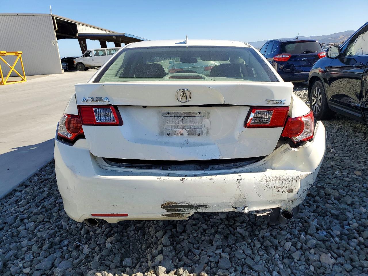 2009 Acura Tsx White vin: JH4CU26669C021924