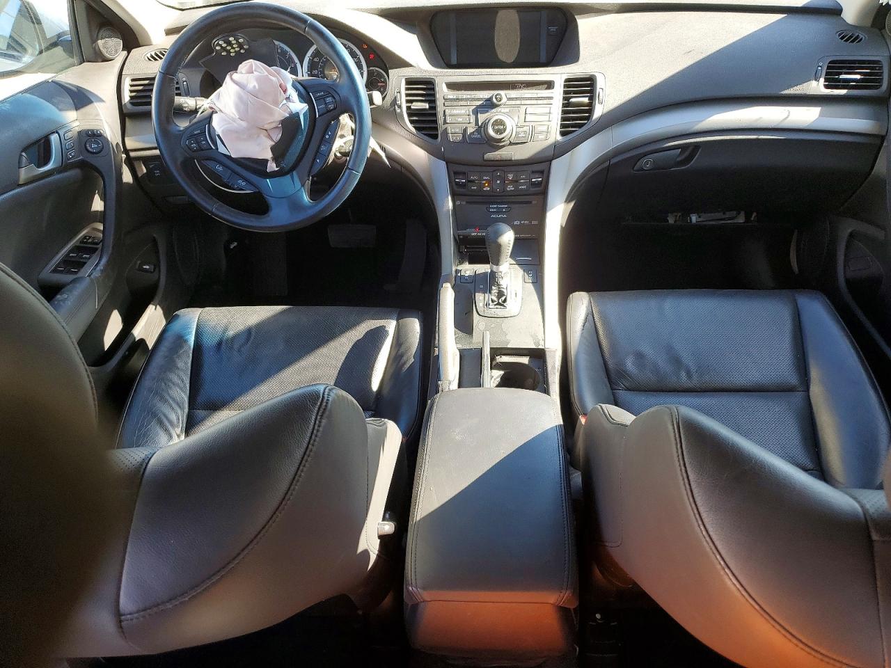 2009 Acura Tsx White vin: JH4CU26669C021924