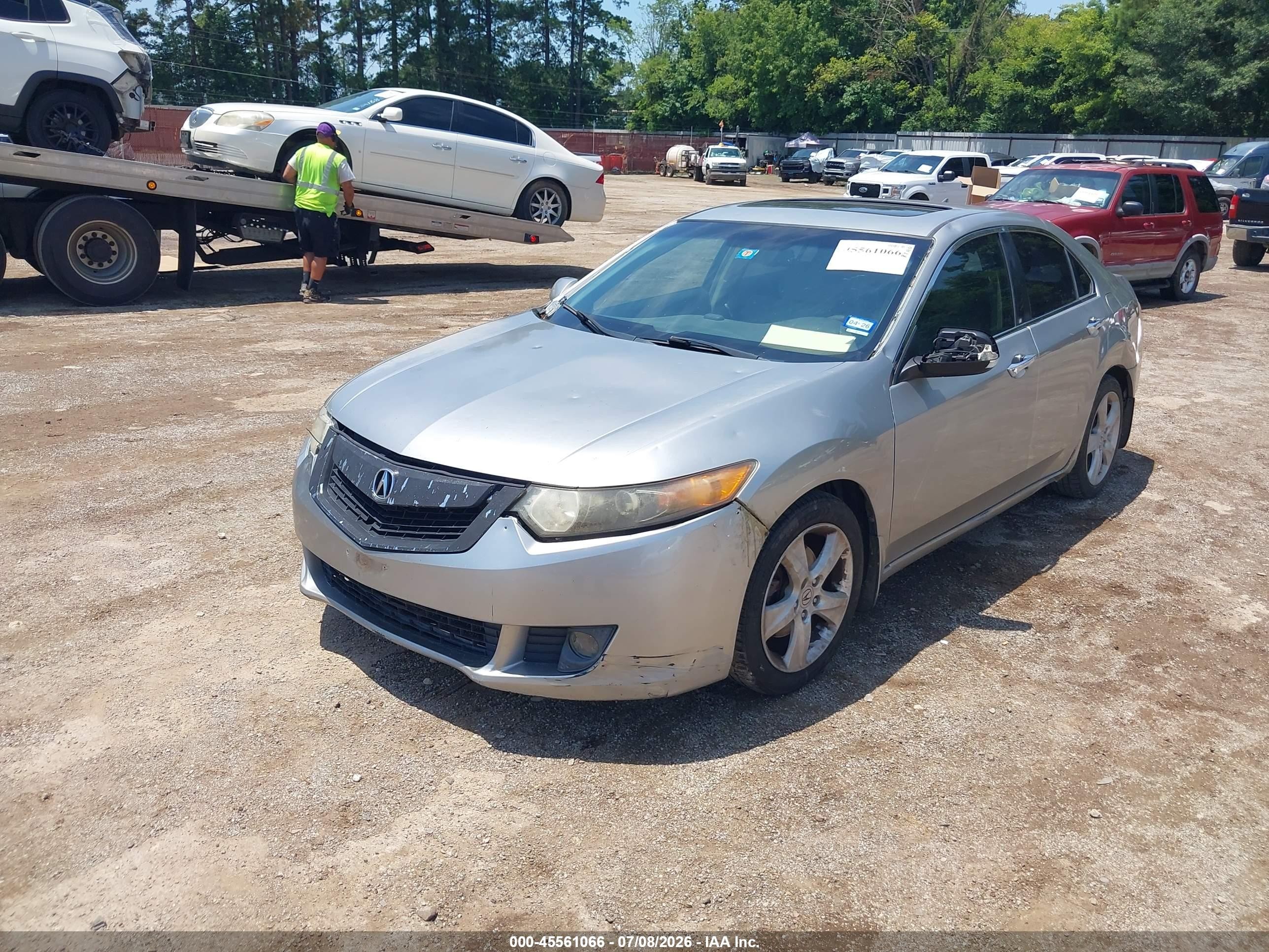 2009 Acura Tsx   Серебряный vin: JH4CU26669C023902