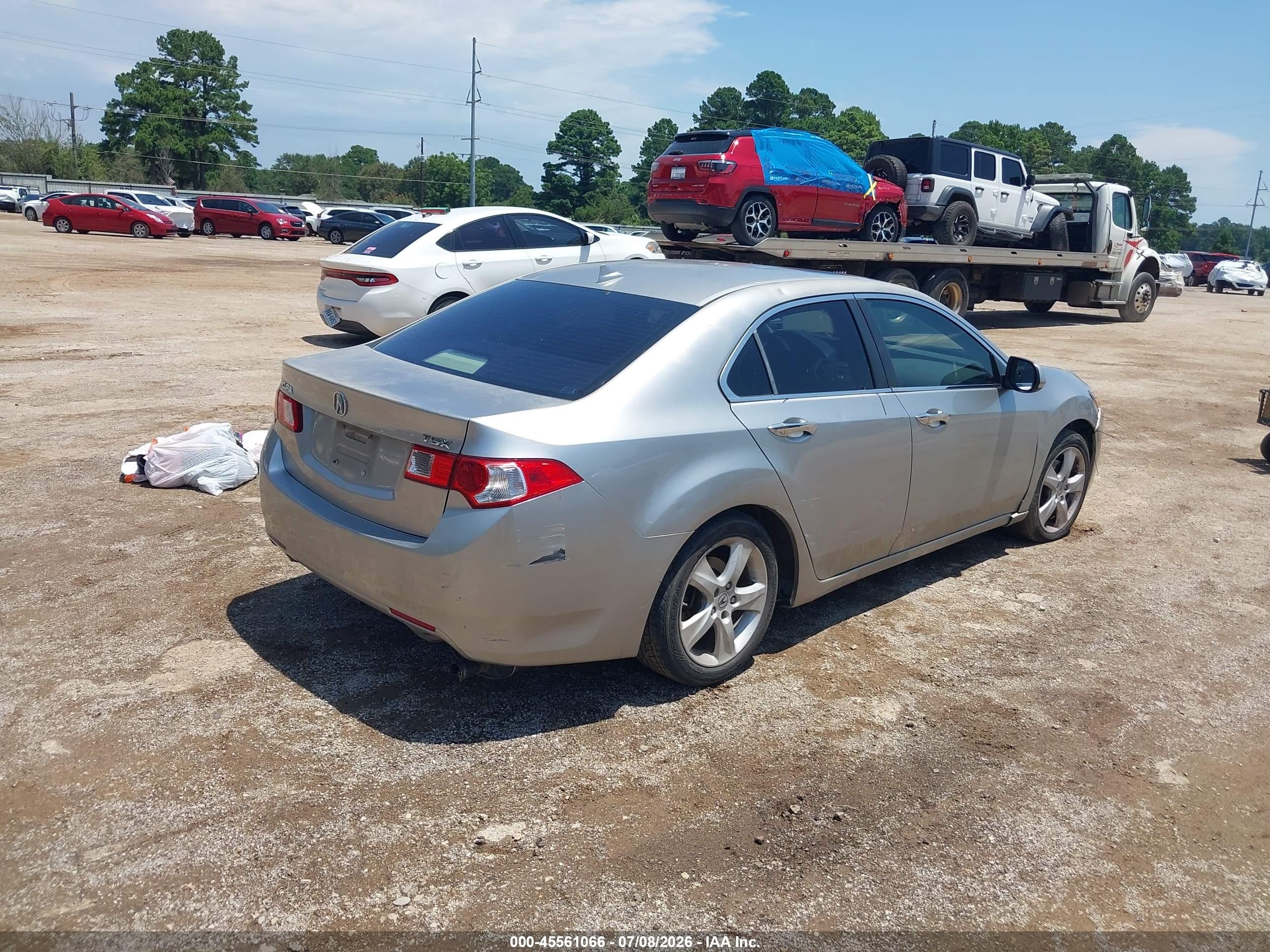 2009 Acura Tsx   Серебряный vin: JH4CU26669C023902