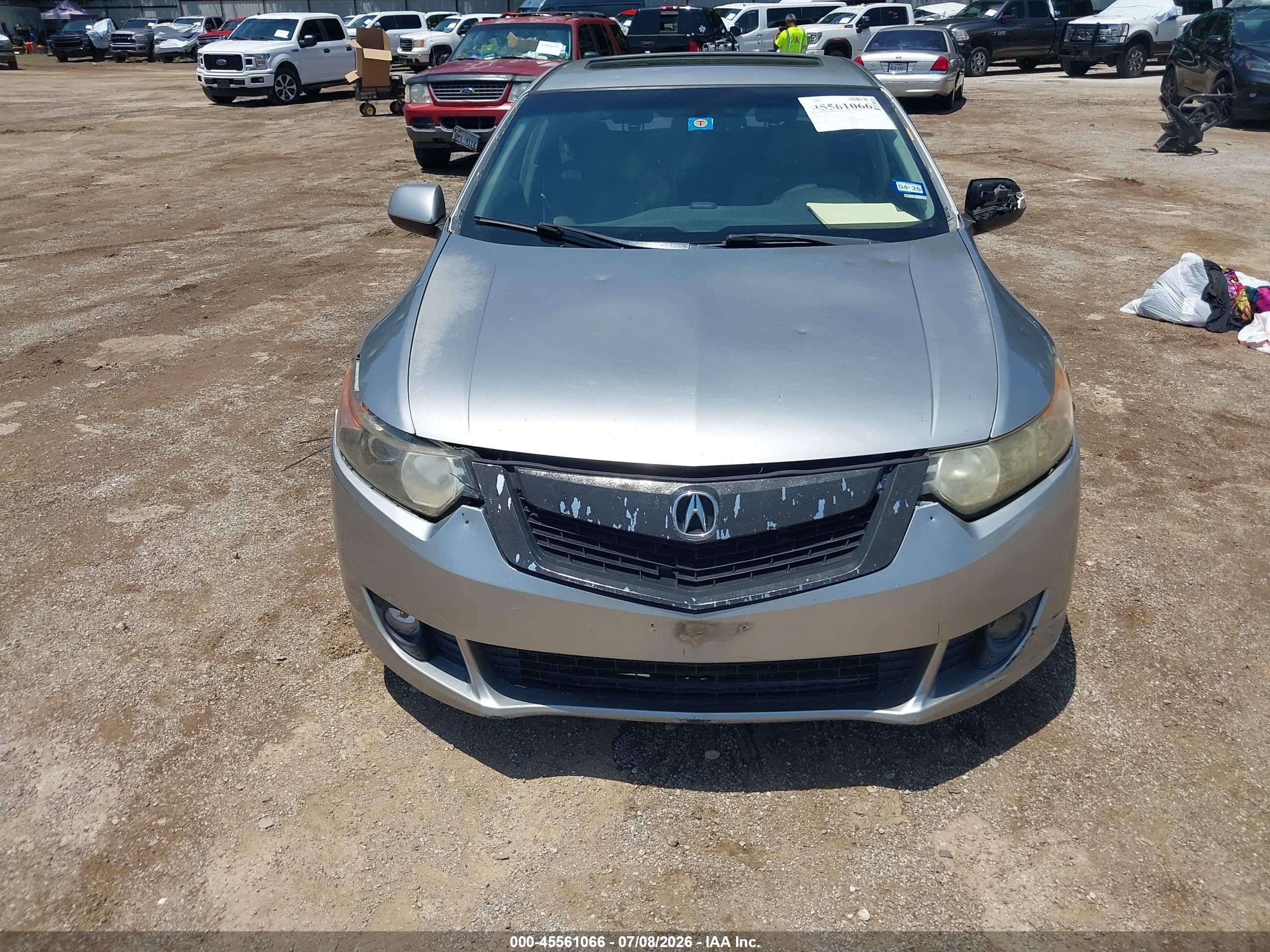 2009 Acura Tsx   Серебряный vin: JH4CU26669C023902