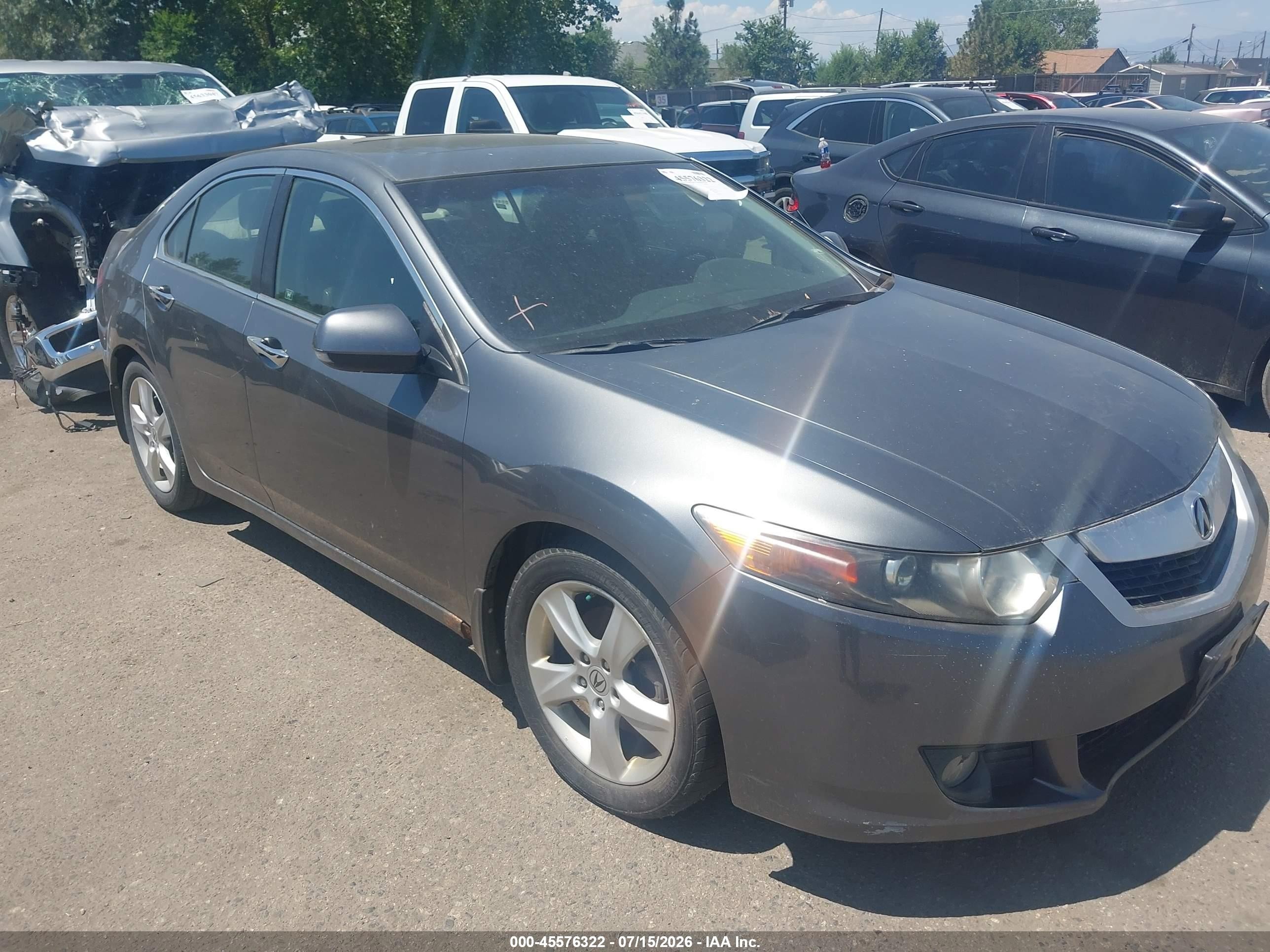 2009 Acura Tsx   Gray vin: JH4CU26669C026816
