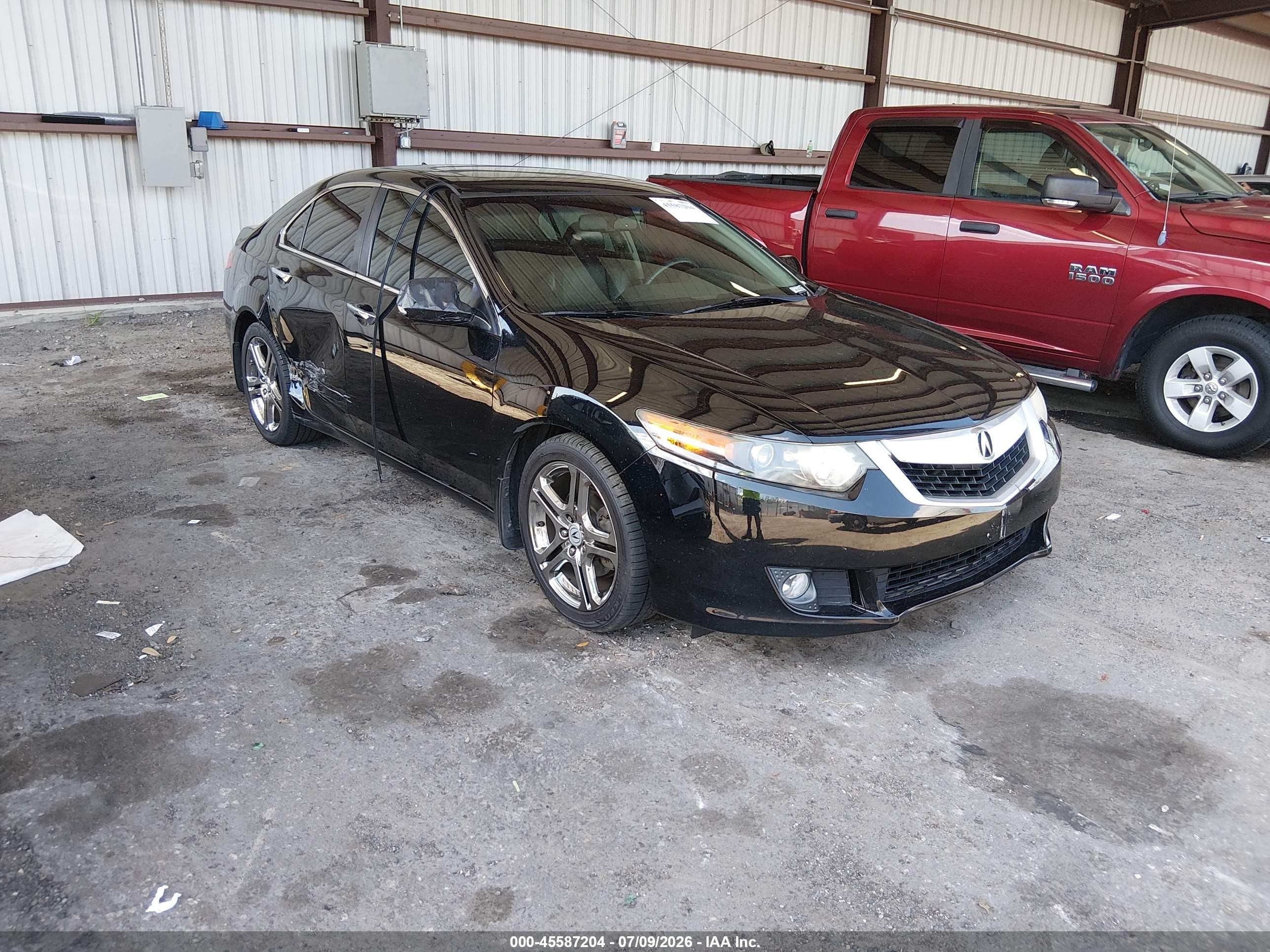 2009 Acura Tsx   Black vin: JH4CU26669C027559