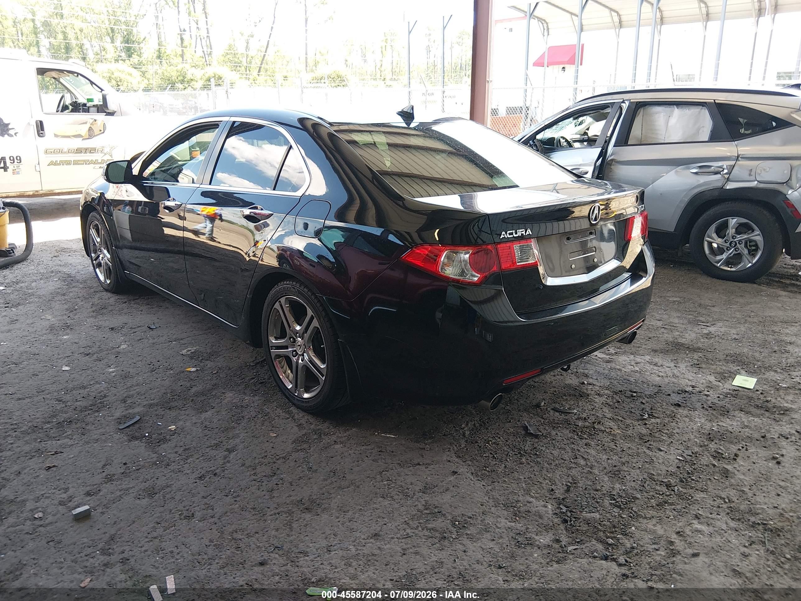 2009 Acura Tsx   Black vin: JH4CU26669C027559