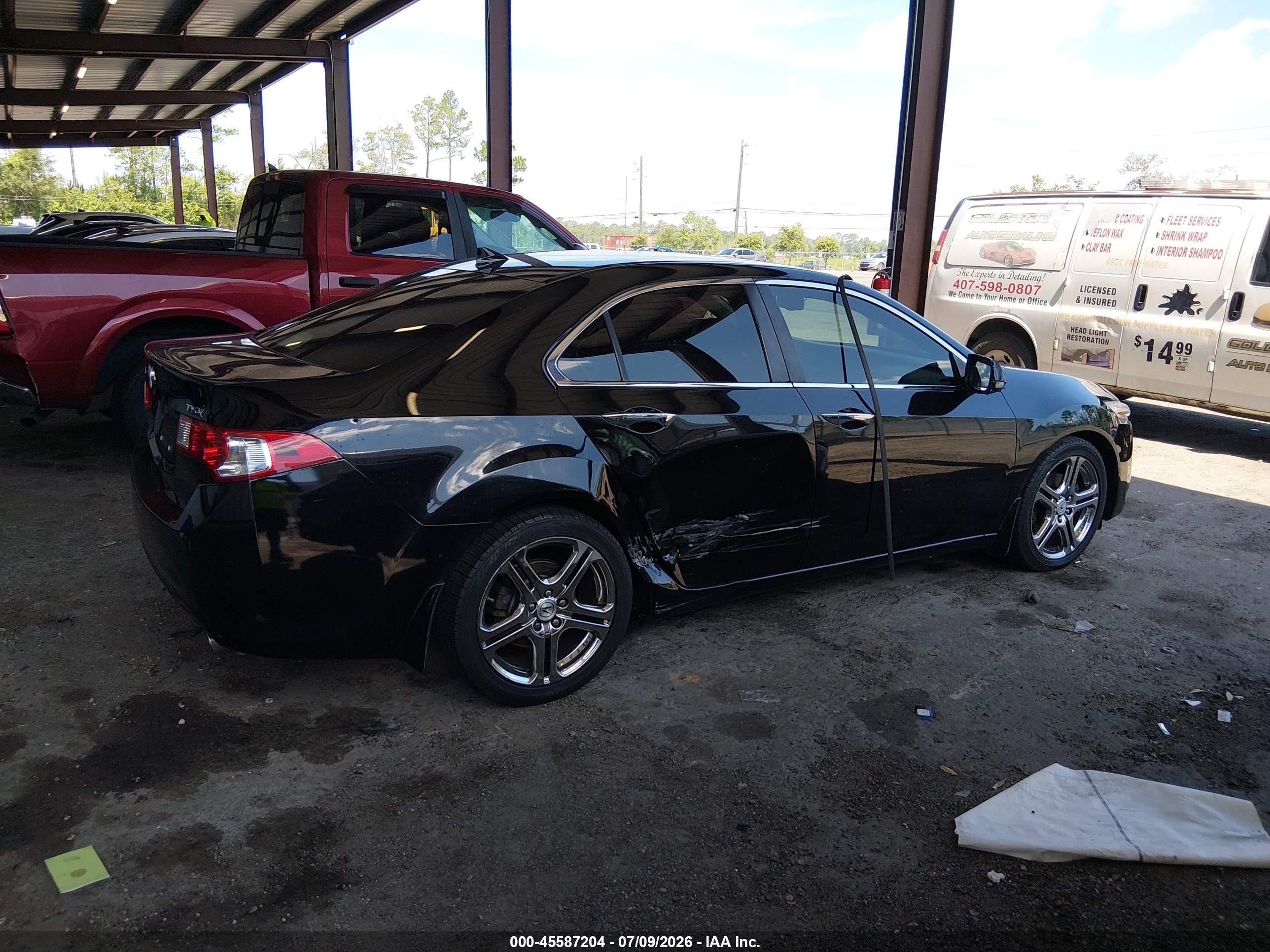 2009 Acura Tsx   Black vin: JH4CU26669C027559
