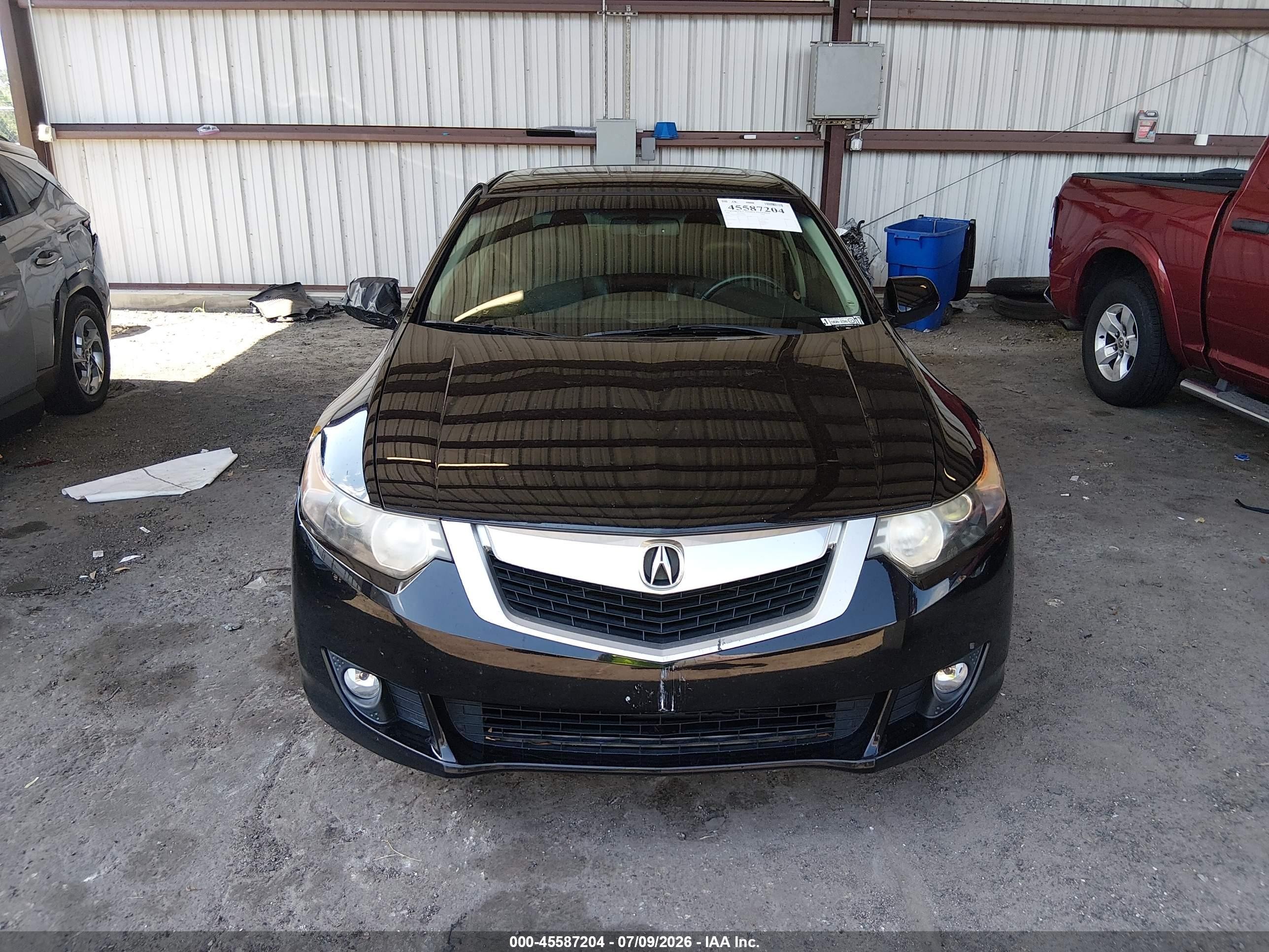2009 Acura Tsx   Black vin: JH4CU26669C027559