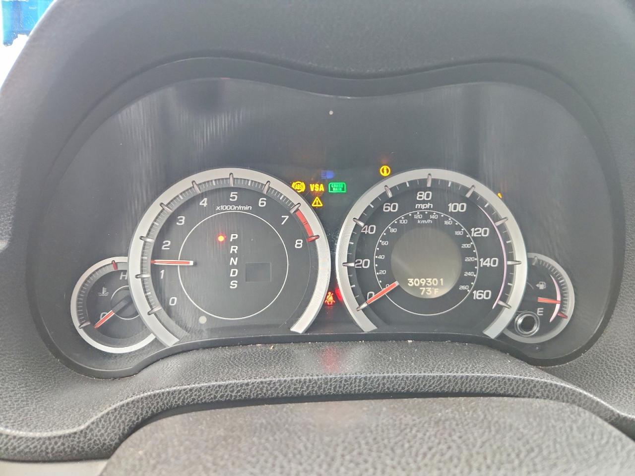 2009 Acura Tsx Черный vin: JH4CU26679C001827