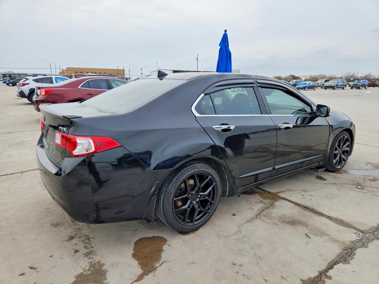 2009 Acura Tsx Черный vin: JH4CU26679C001827