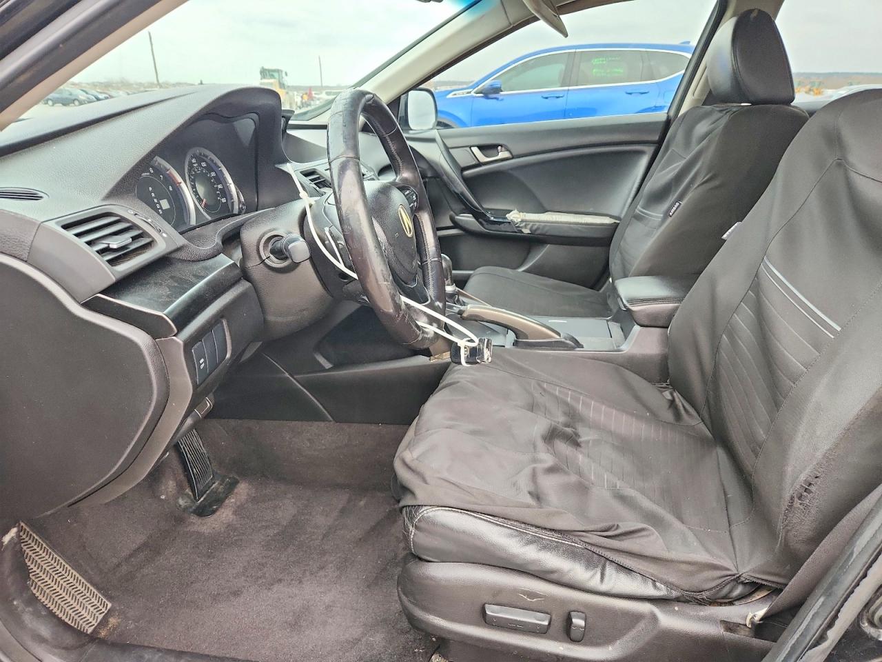 2009 Acura Tsx Черный vin: JH4CU26679C001827
