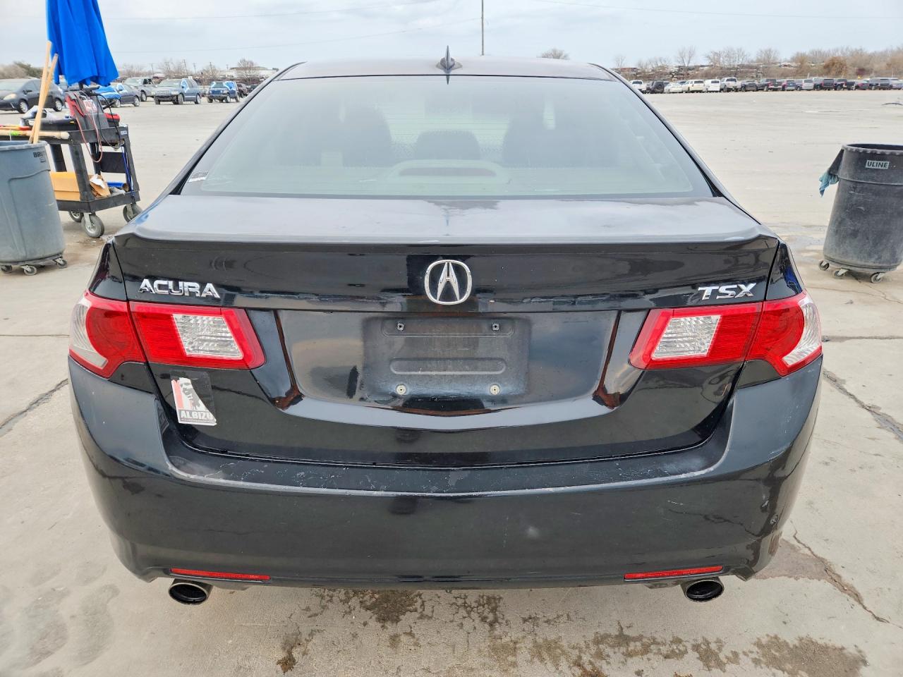 2009 Acura Tsx Черный vin: JH4CU26679C001827