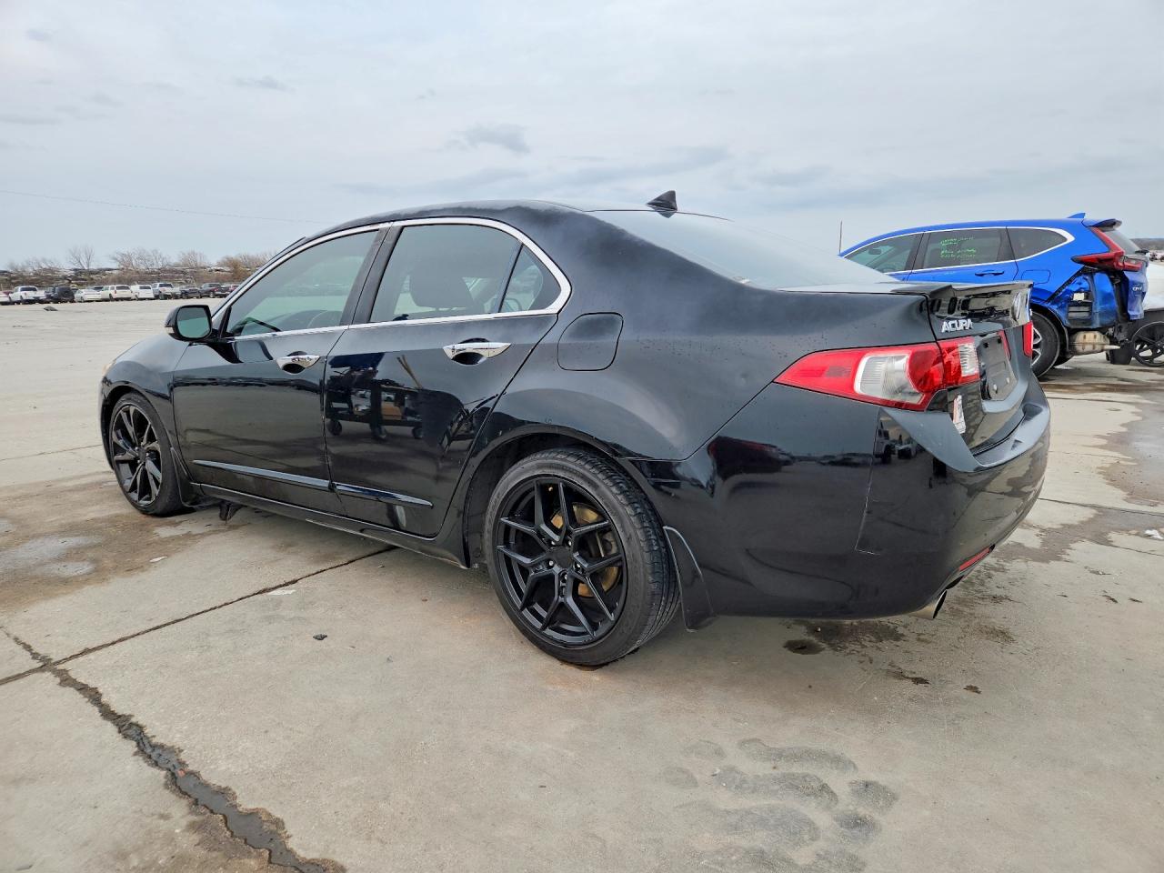 2009 Acura Tsx Черный vin: JH4CU26679C001827
