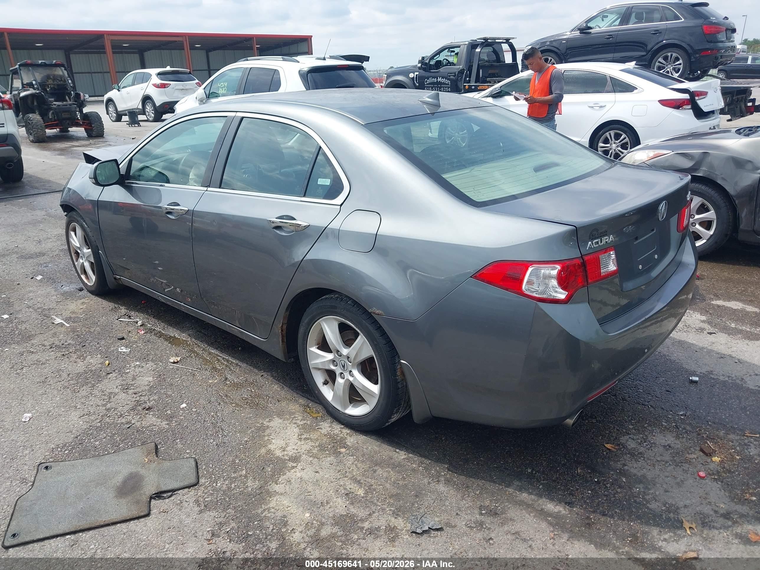 2009 Acura Tsx   Gray vin: JH4CU26679C003416