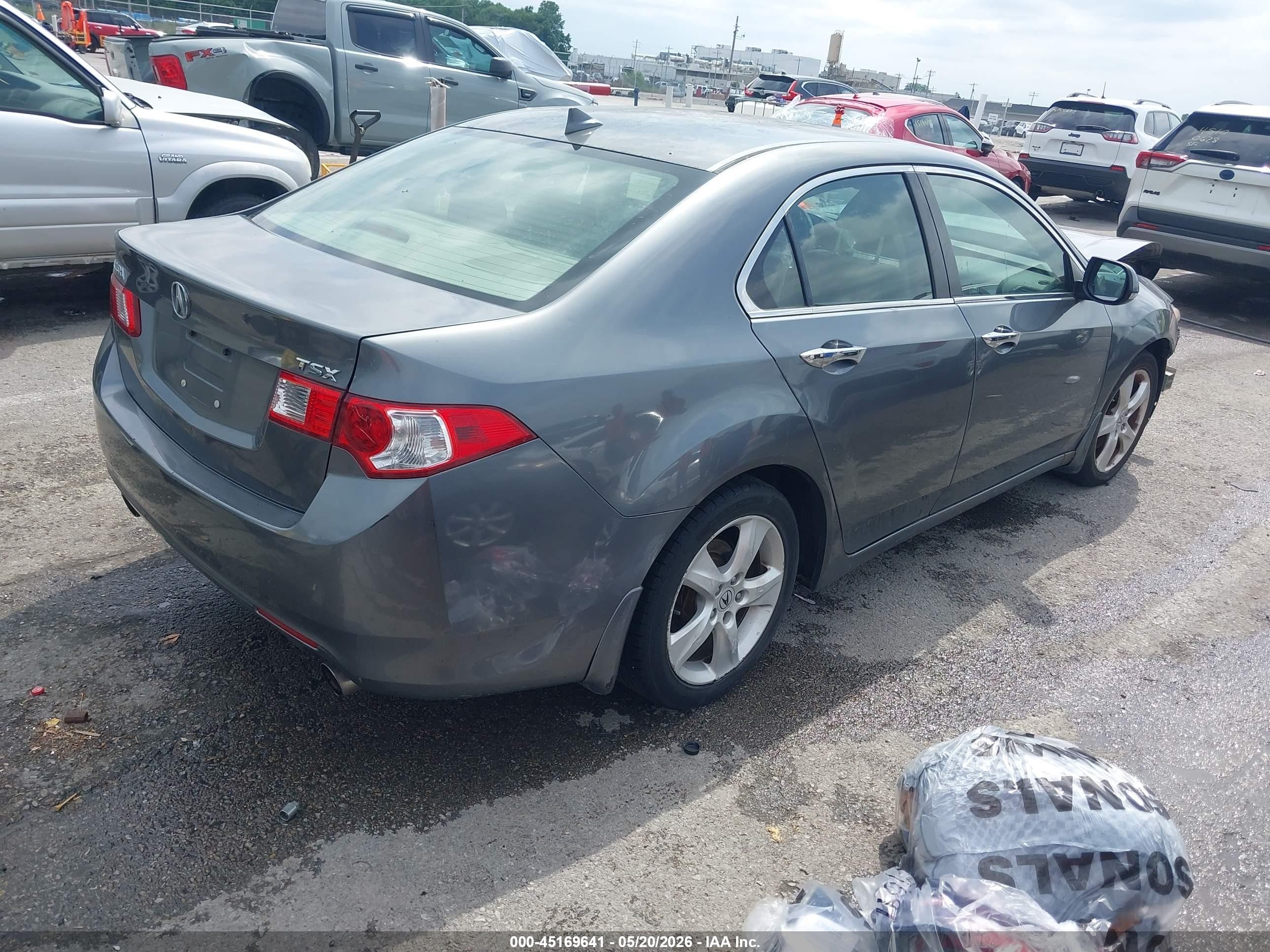 2009 Acura Tsx   Gray vin: JH4CU26679C003416