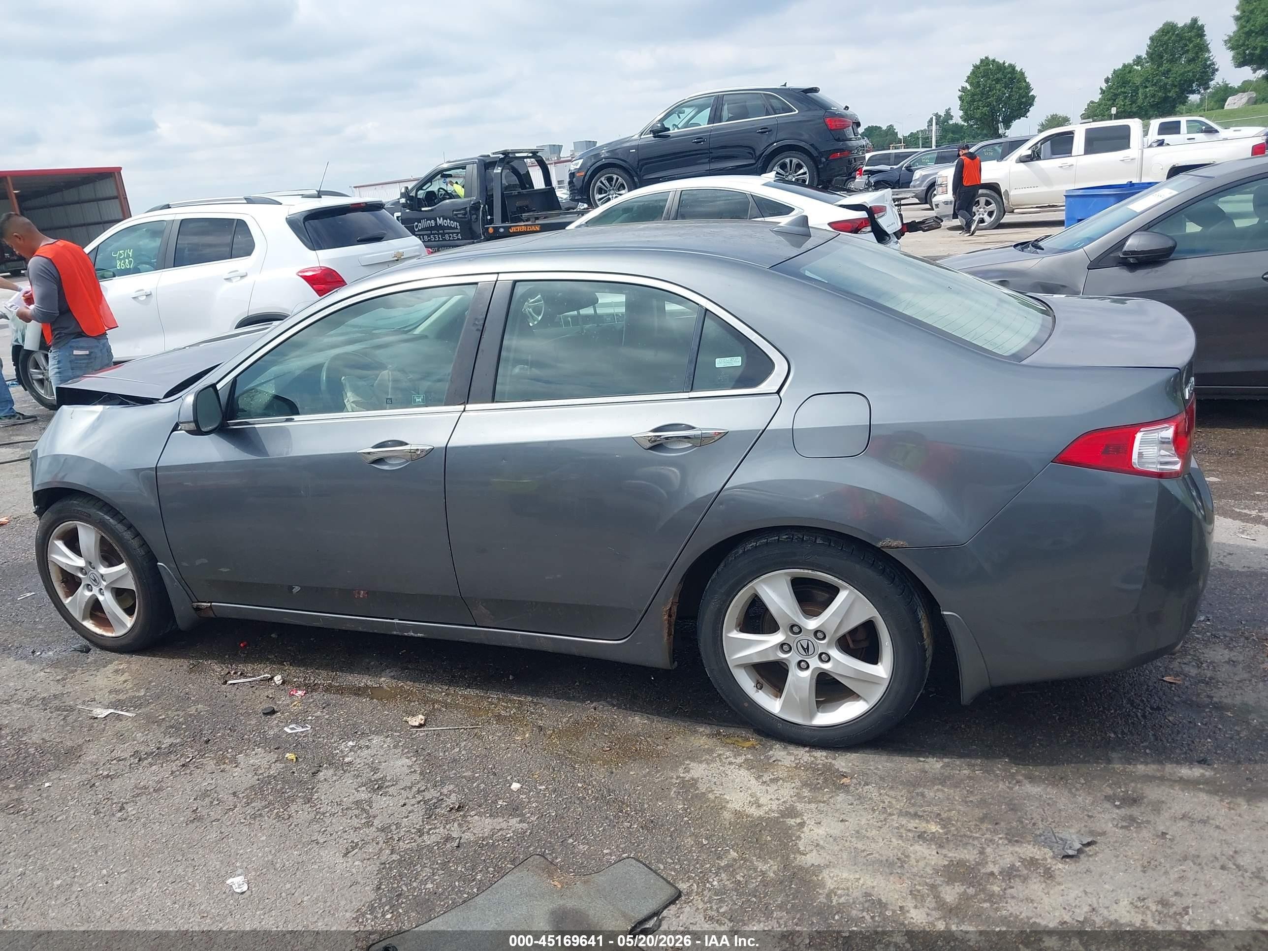 2009 Acura Tsx   Gray vin: JH4CU26679C003416