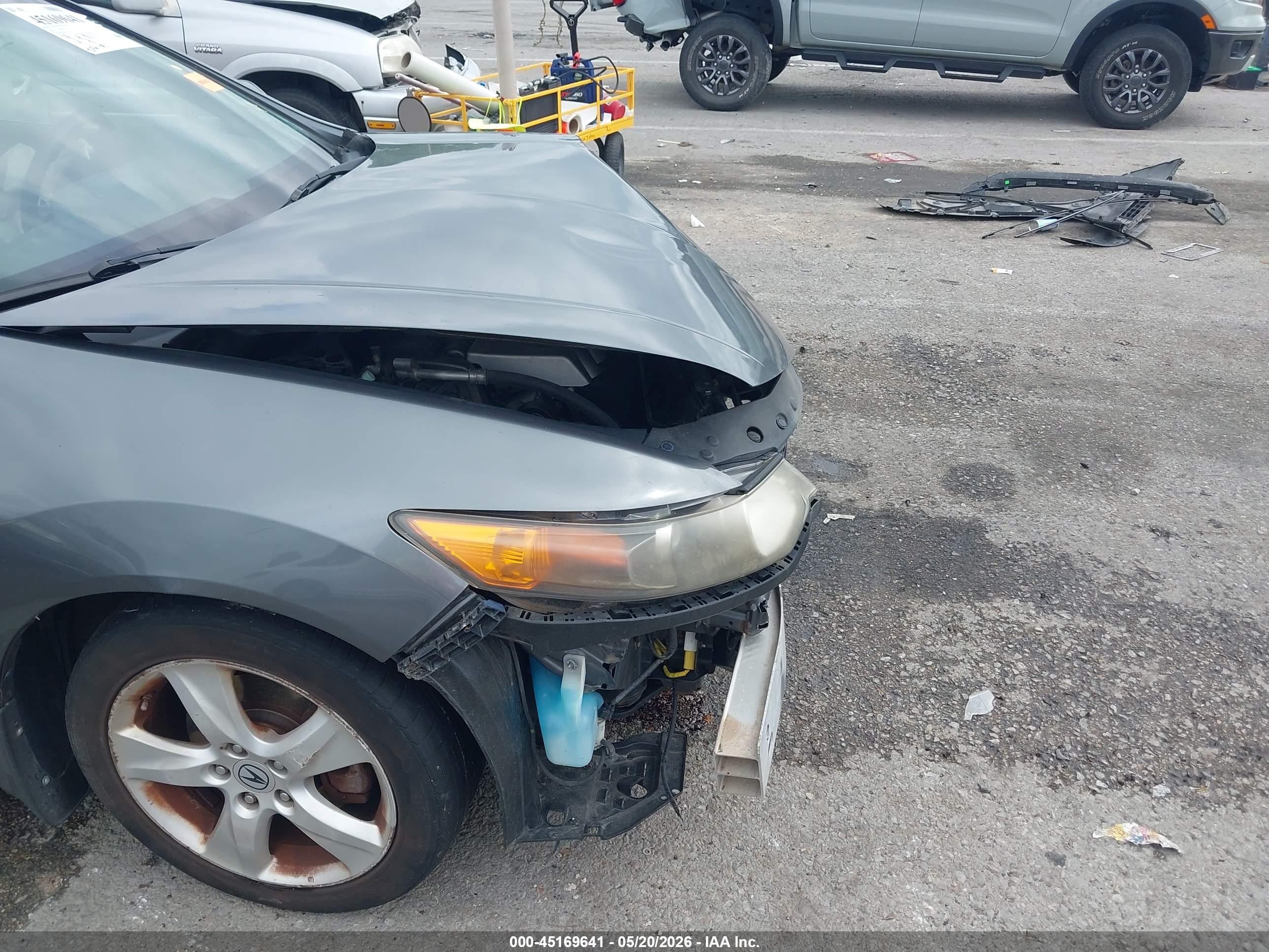 2009 Acura Tsx   Gray vin: JH4CU26679C003416