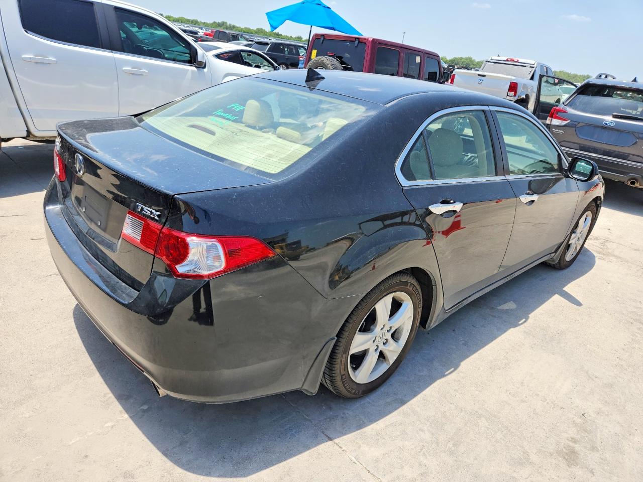 2009 Acura Tsx Black vin: JH4CU26679C020362