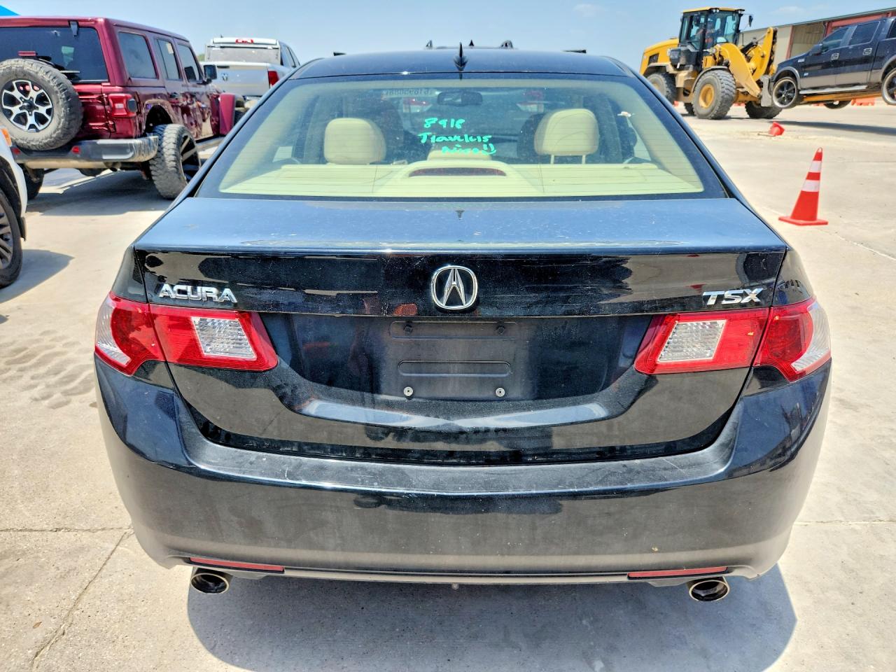 2009 Acura Tsx Black vin: JH4CU26679C020362