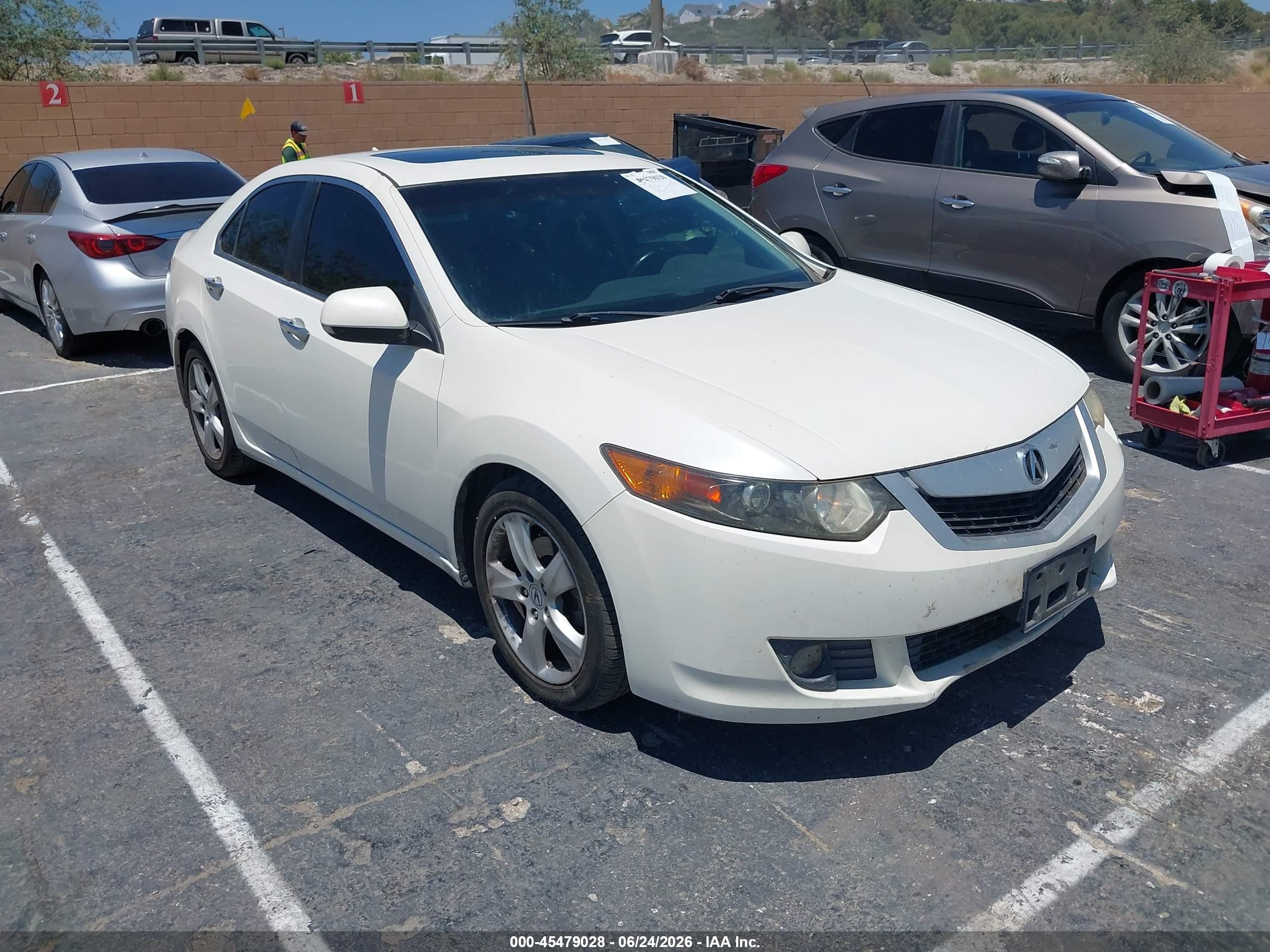 2009 Acura Tsx   Cream vin: JH4CU26679C032608