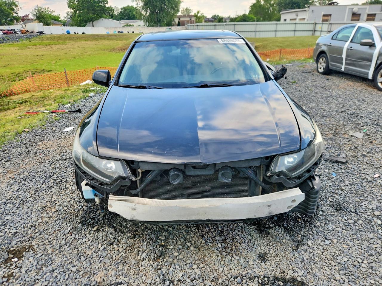 2009 Acura Tsx Black vin: JH4CU26689C007023