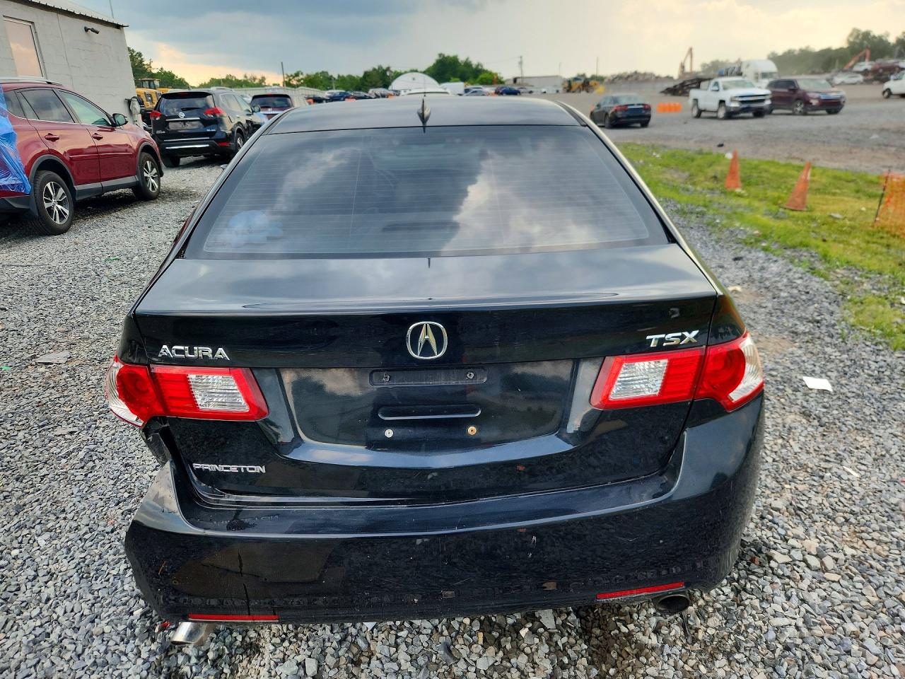 2009 Acura Tsx Black vin: JH4CU26689C007023