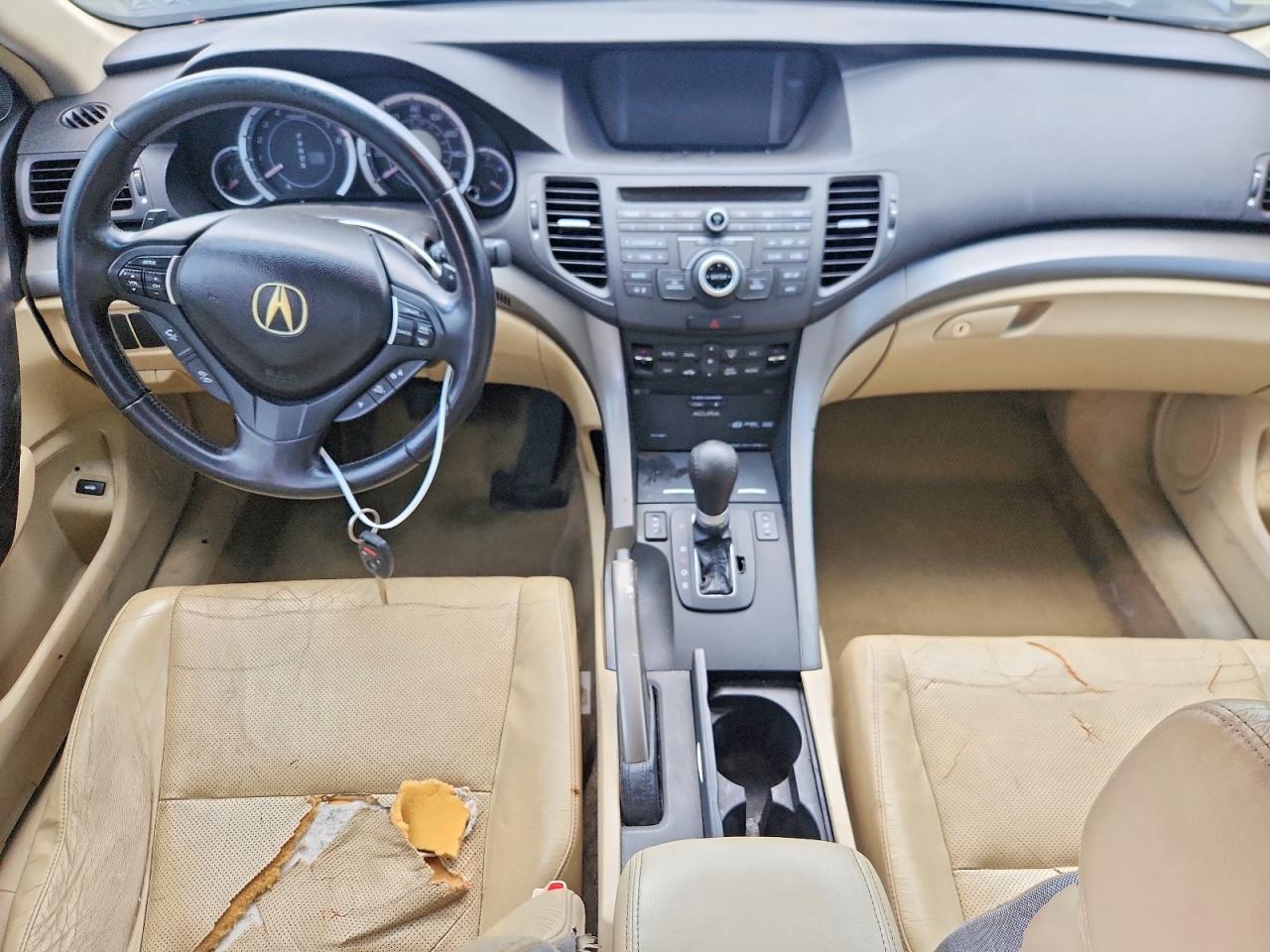 2009 Acura Tsx Black vin: JH4CU26689C007023