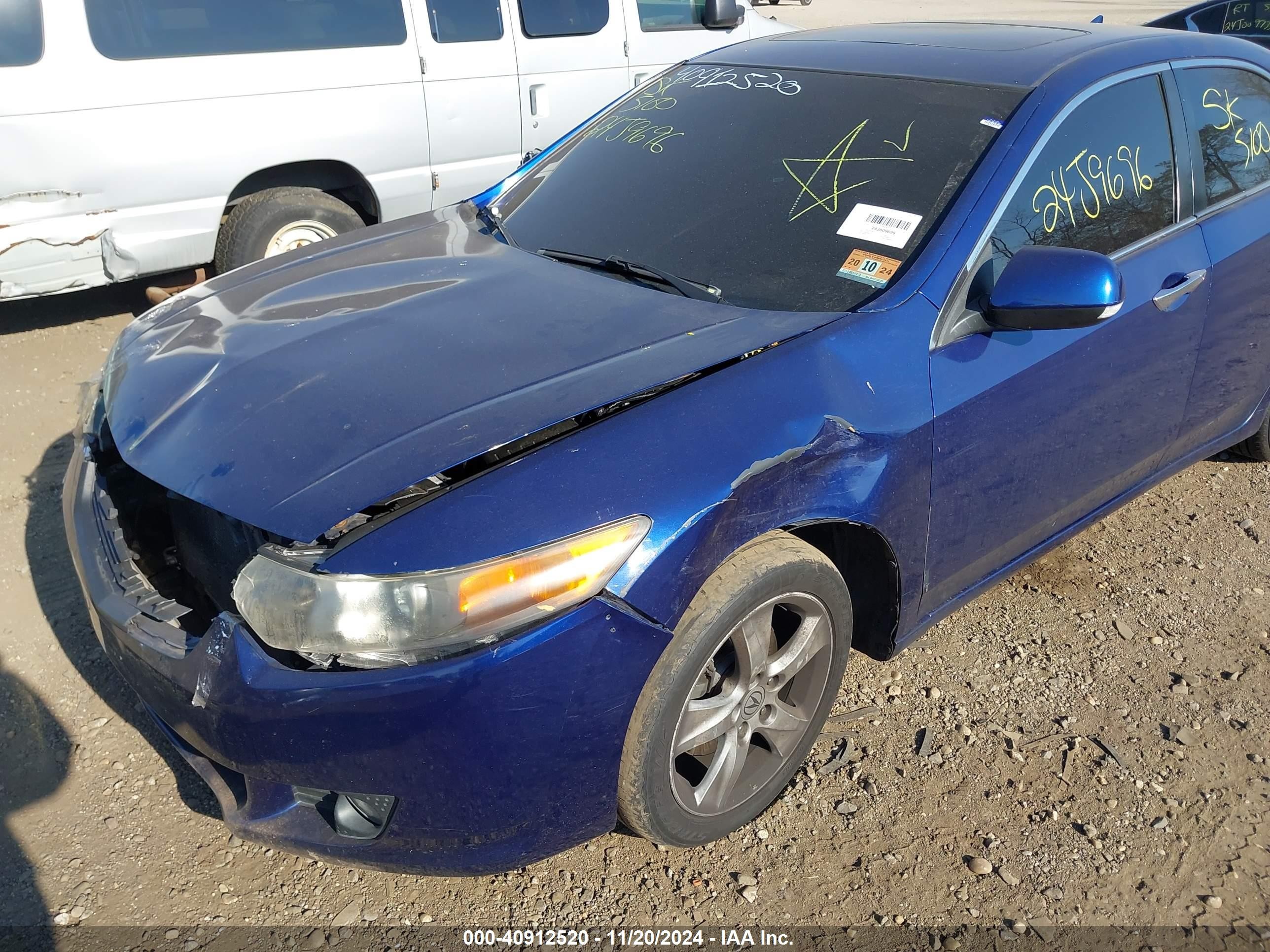 2009 Acura Tsx   Blue vin: JH4CU26689C011377