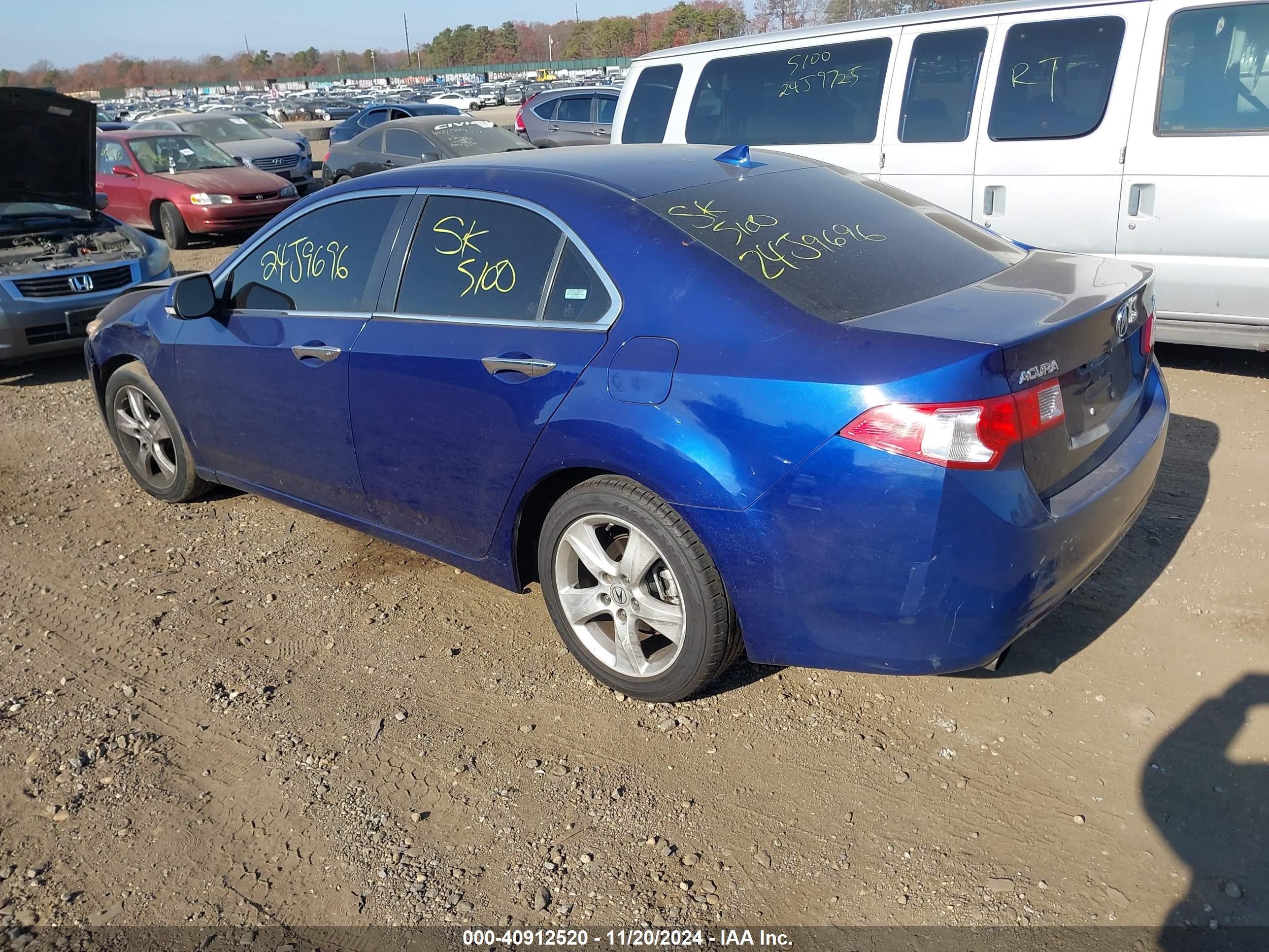 2009 Acura Tsx   Blue vin: JH4CU26689C011377