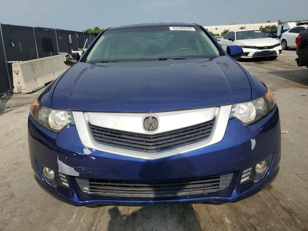 2009 Acura Tsx Blue vin: JH4CU26689C013341