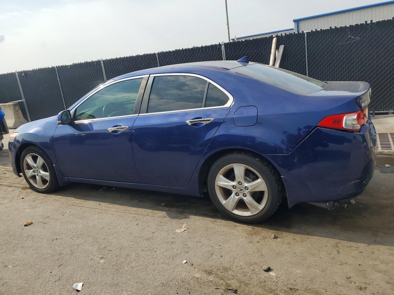 2009 Acura Tsx Blue vin: JH4CU26689C013341