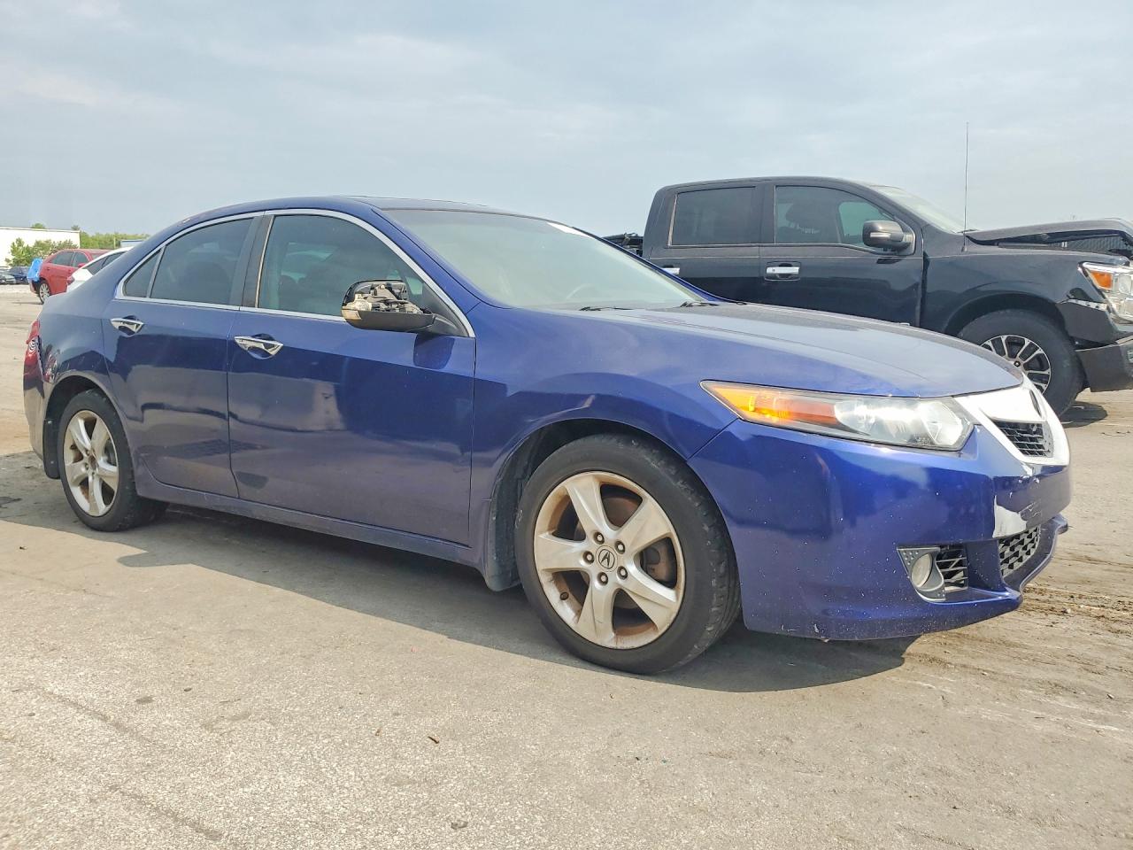 2009 Acura Tsx Blue vin: JH4CU26689C013341