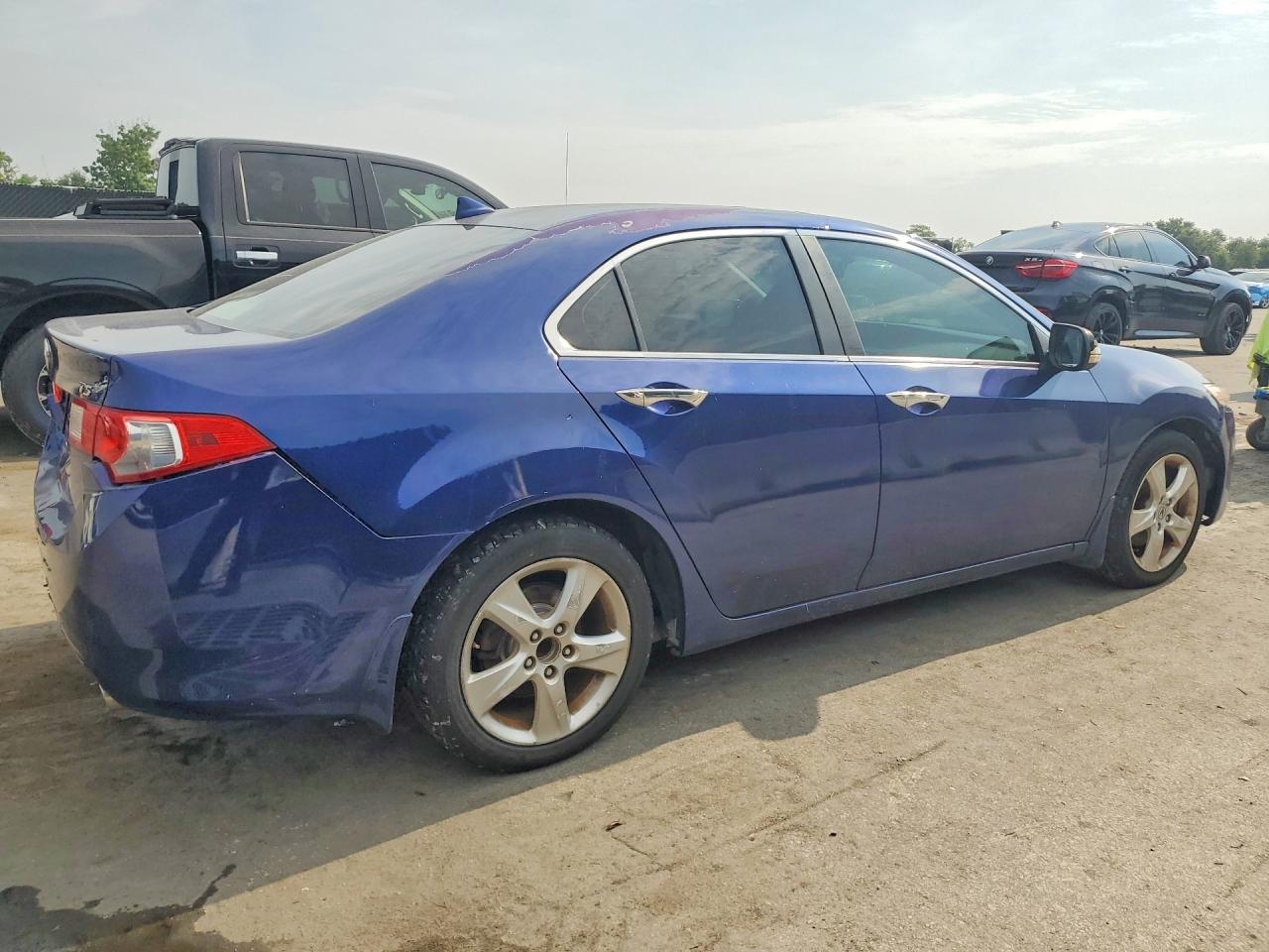 2009 Acura Tsx Blue vin: JH4CU26689C013341