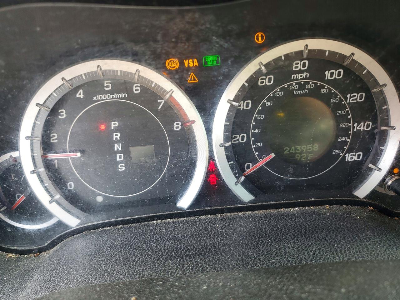 2009 Acura Tsx Blue vin: JH4CU26689C013341