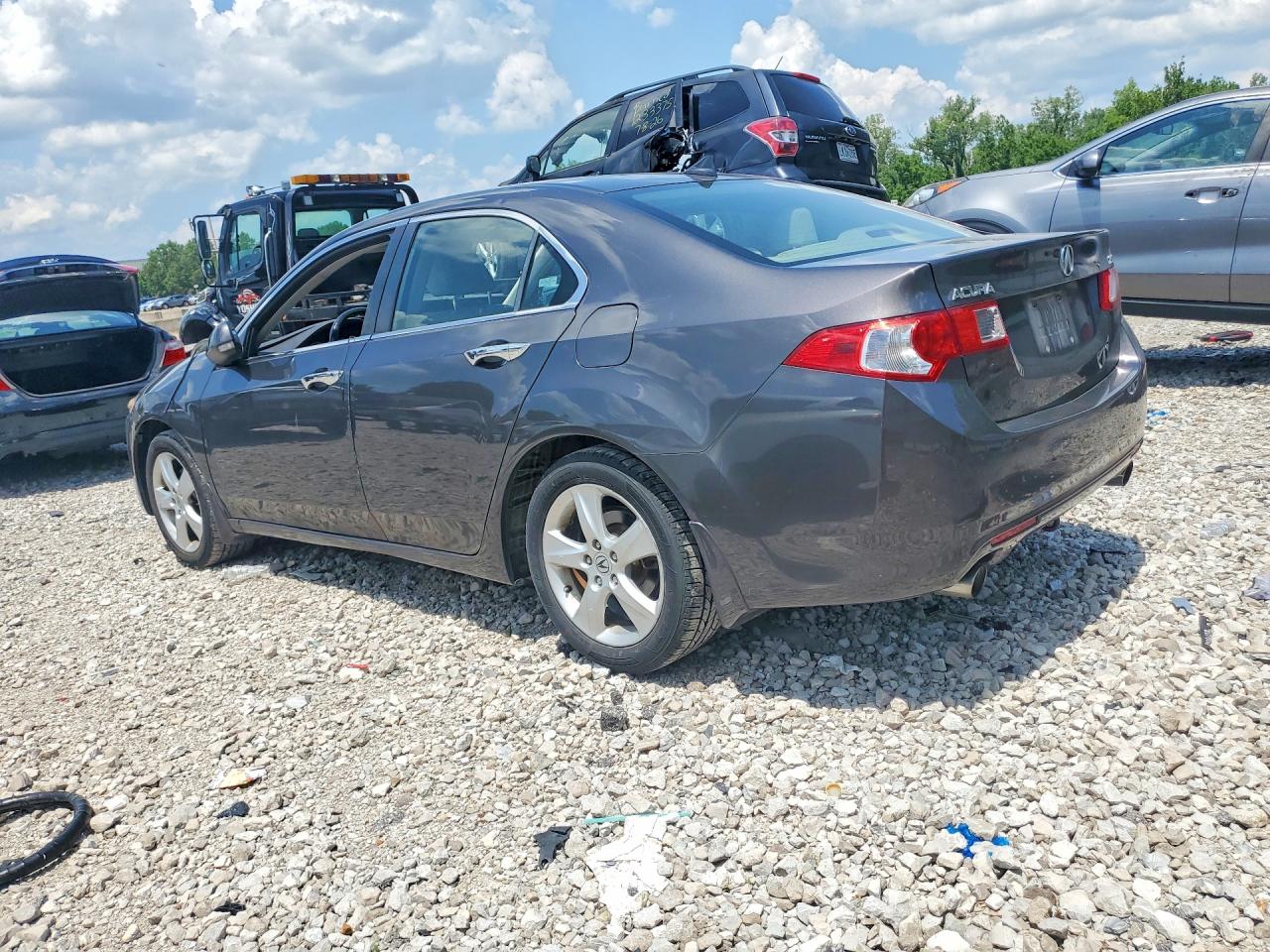 2009 Acura Tsx Gray vin: JH4CU26689C020452