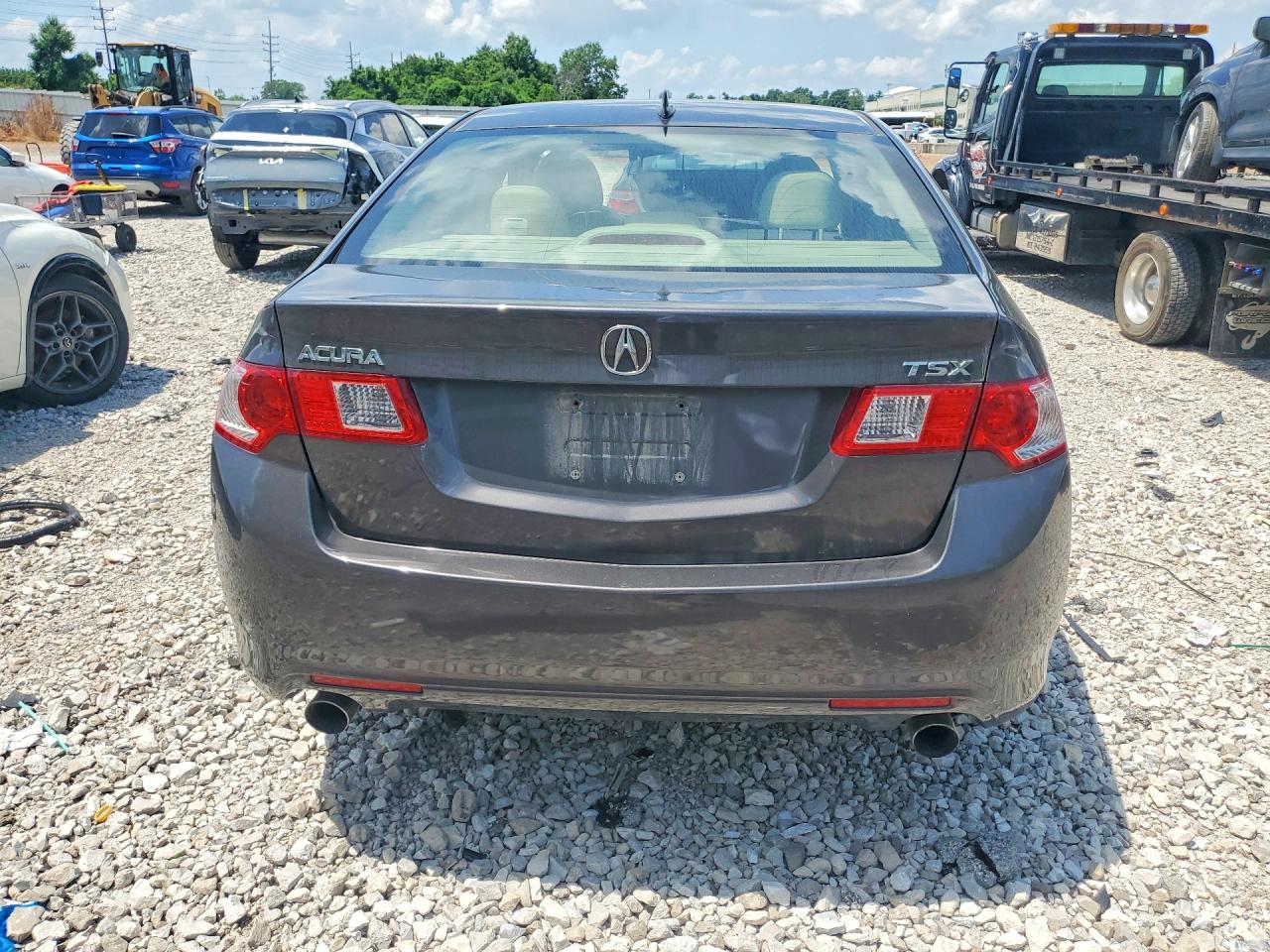 2009 Acura Tsx Gray vin: JH4CU26689C020452