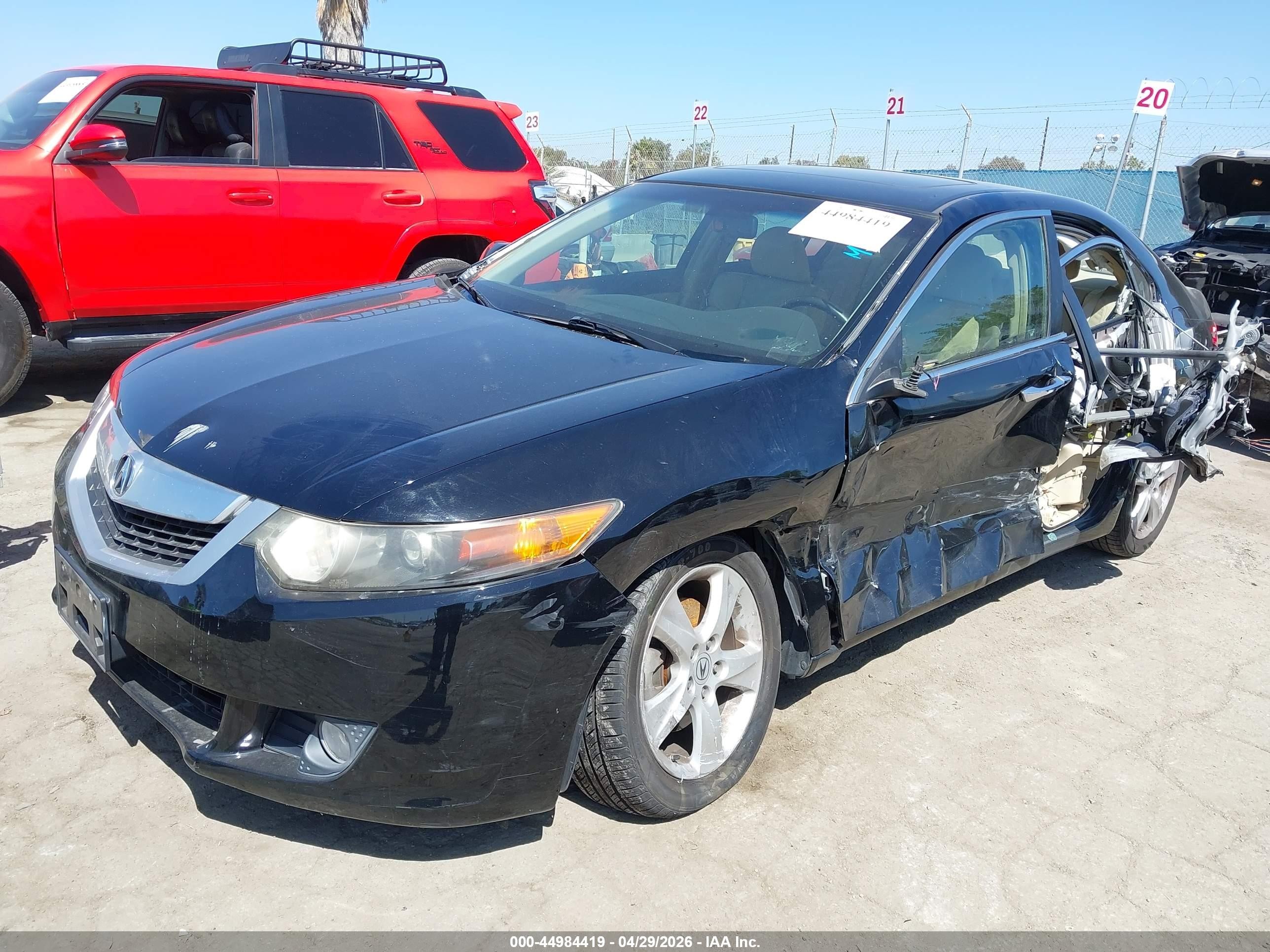 2009 Acura Tsx   Black vin: JH4CU26689C021245