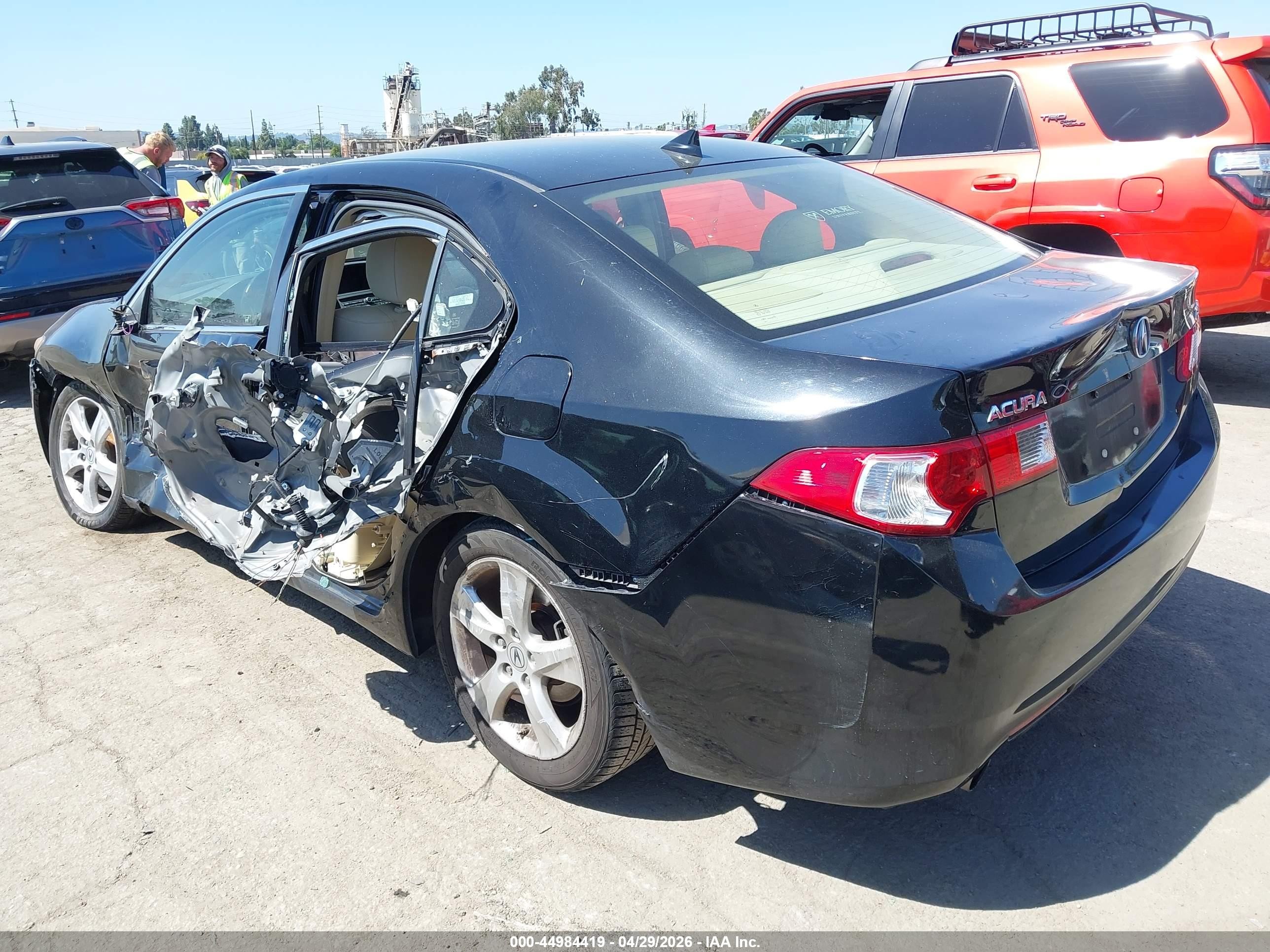 2009 Acura Tsx   Black vin: JH4CU26689C021245