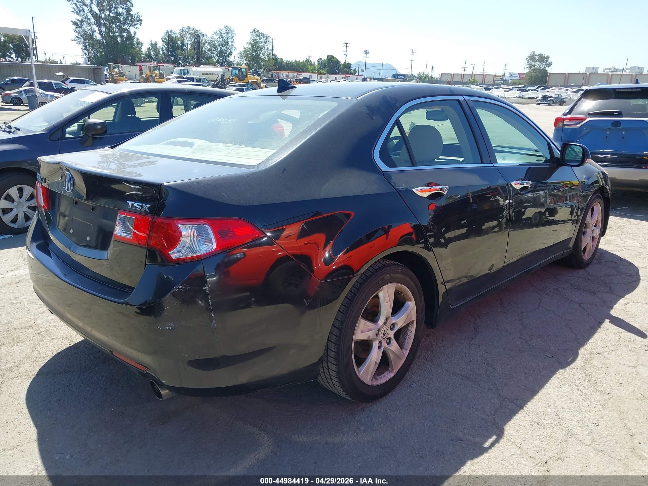 2009 Acura Tsx   Black vin: JH4CU26689C021245